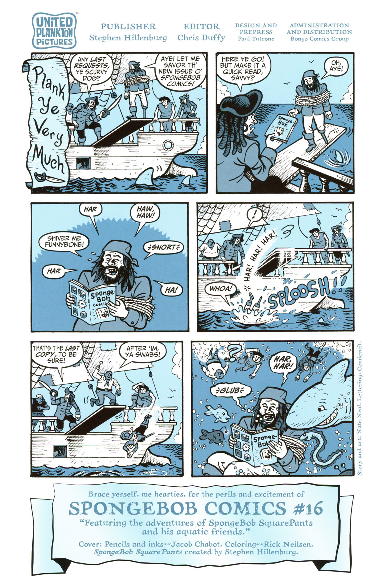 Read online SpongeBob Comics comic -  Issue #16 - 2