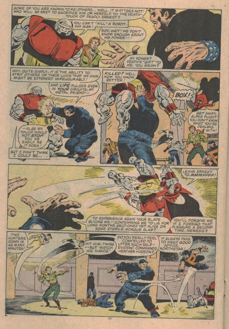 Read online Alpha Flight (1983) comic -  Issue #31 - 15