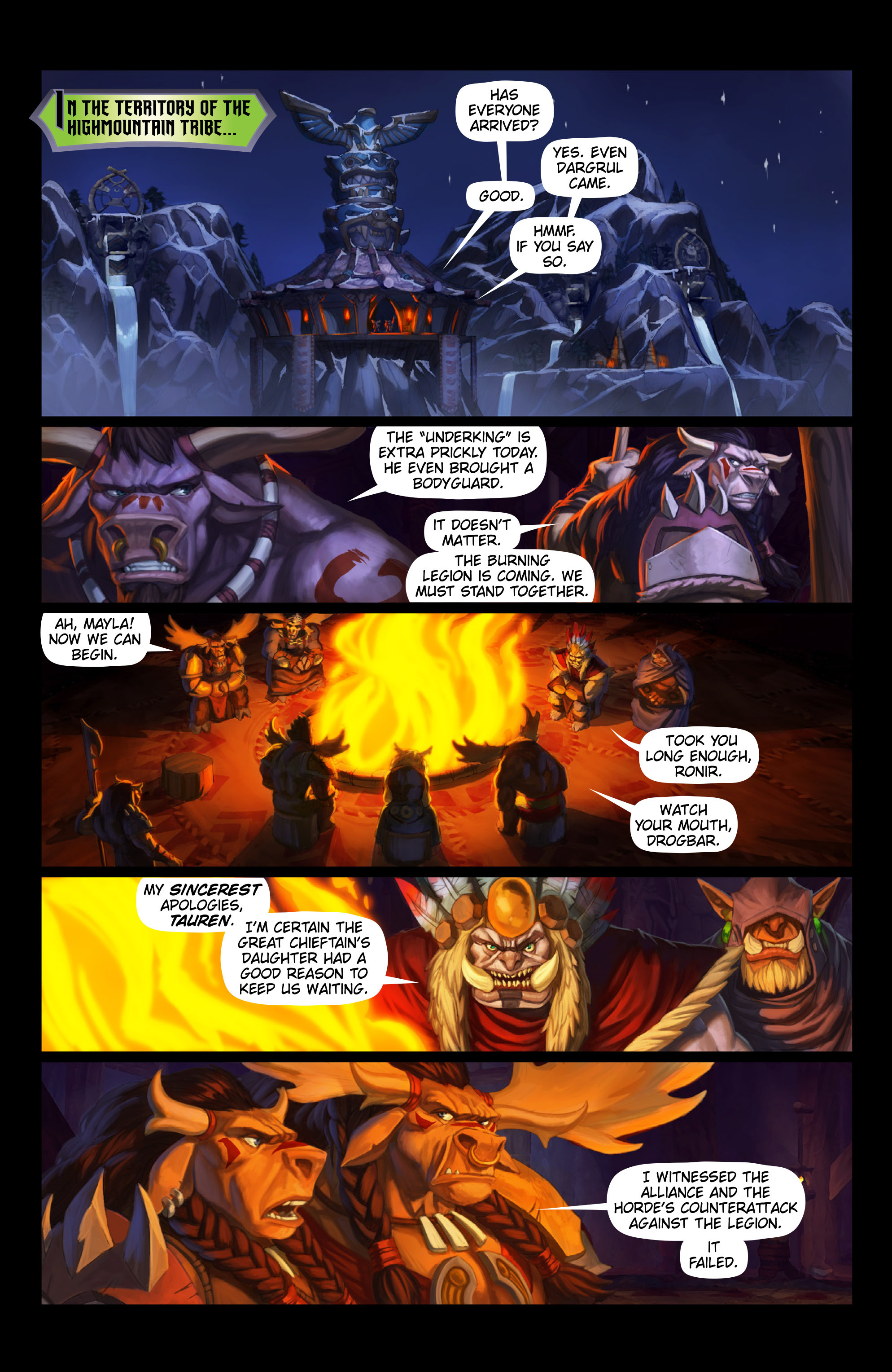 Read online World of Warcraft: Legion comic -  Issue #3 - 3