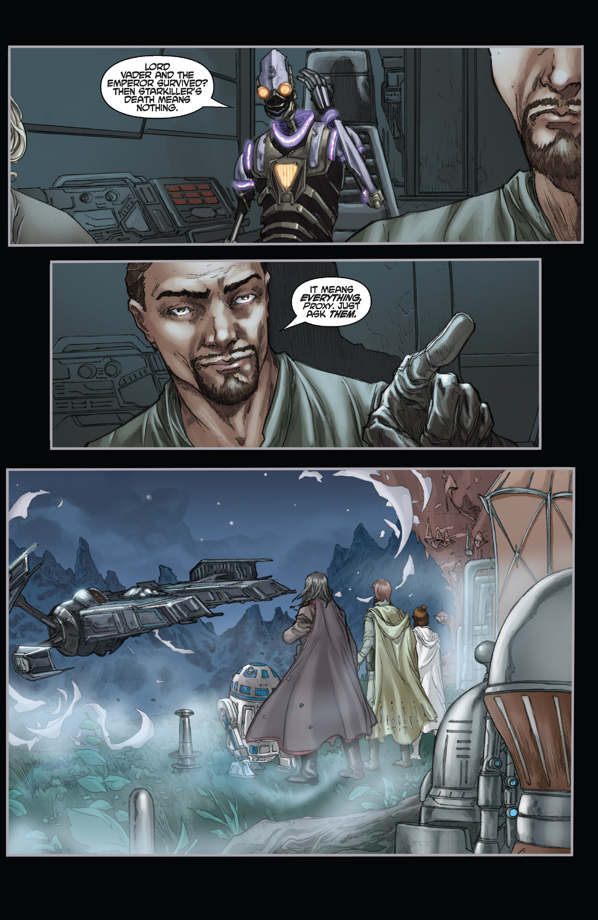 Read online Star Wars: The Force Unleashed comic -  Issue # Full - 122