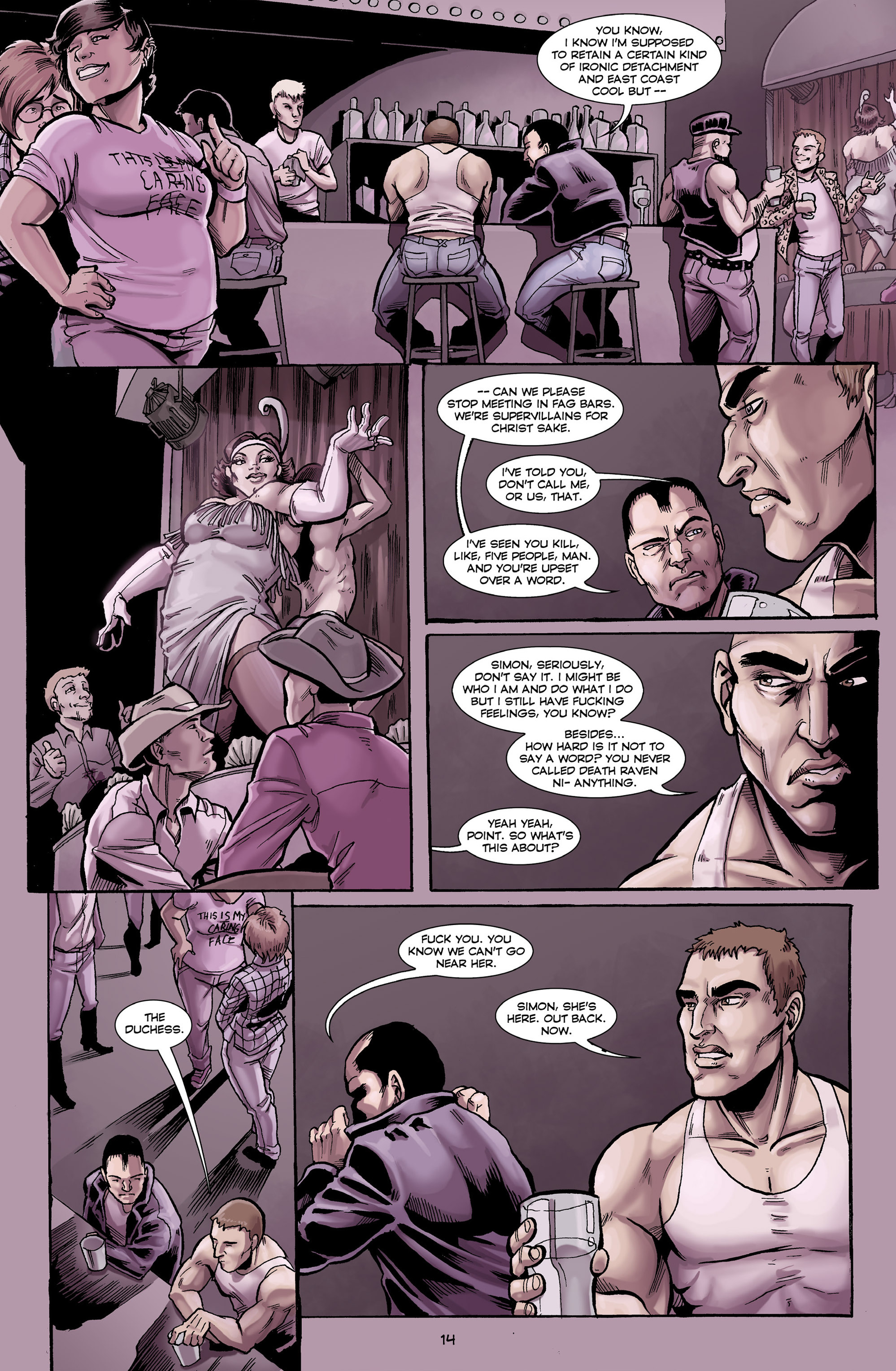 Read online Unmasked comic -  Issue #1 - 15