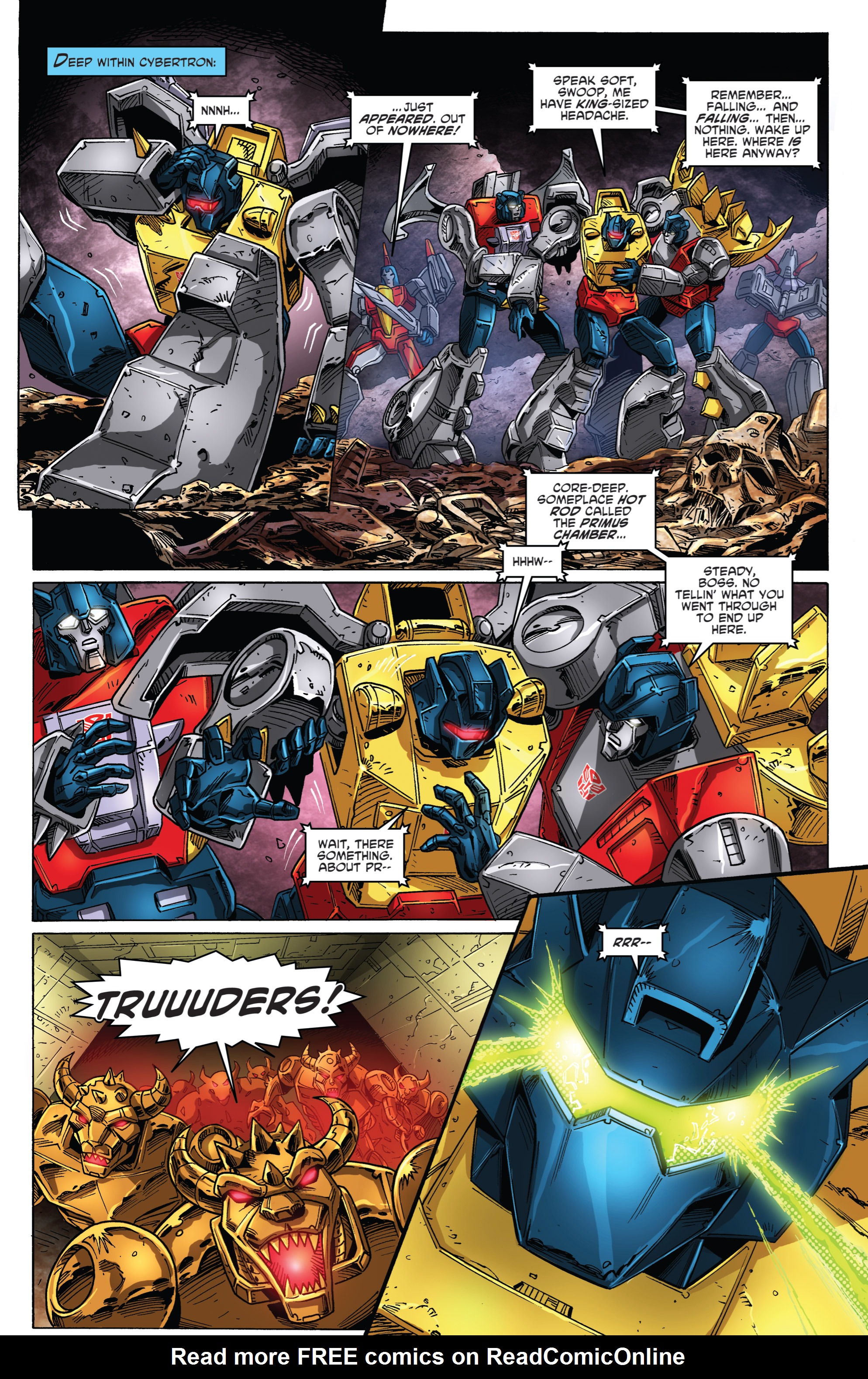 Read online The Transformers: Regeneration One comic -  Issue #95 - 10