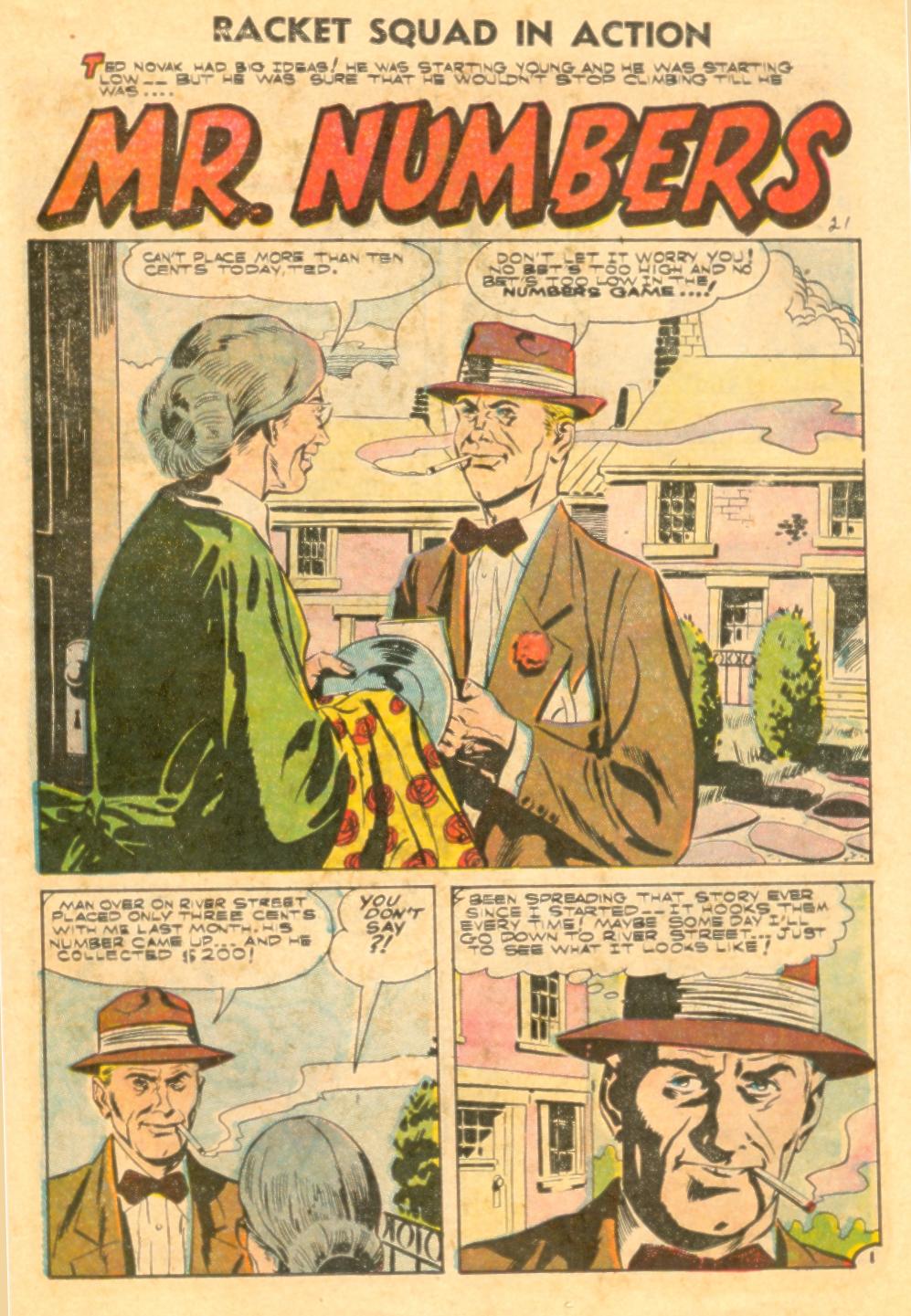 Read online Racket Squad in Action comic -  Issue #19 - 23