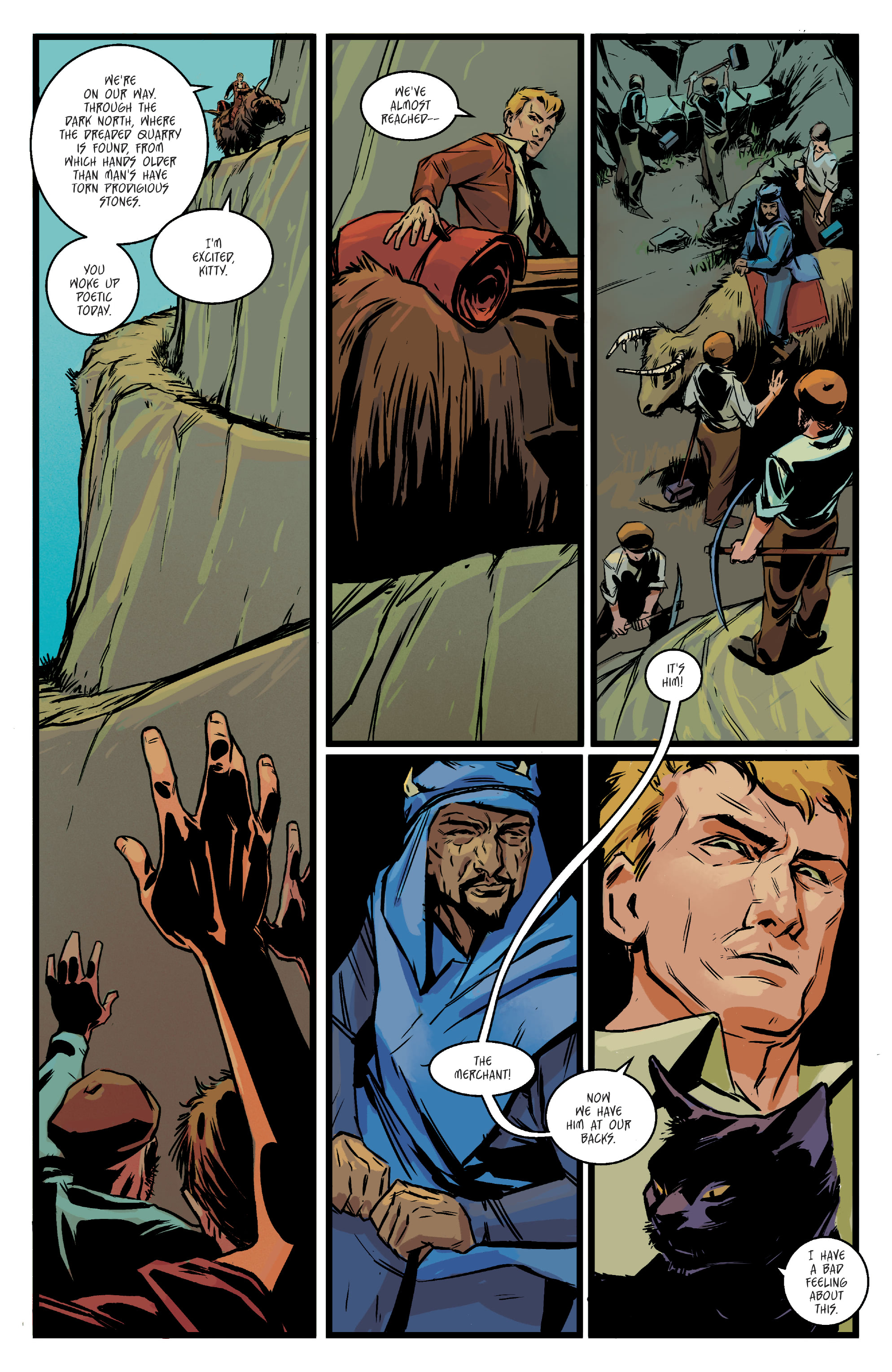 Read online Lovecraft Unknown Kadath comic -  Issue #6 - 10