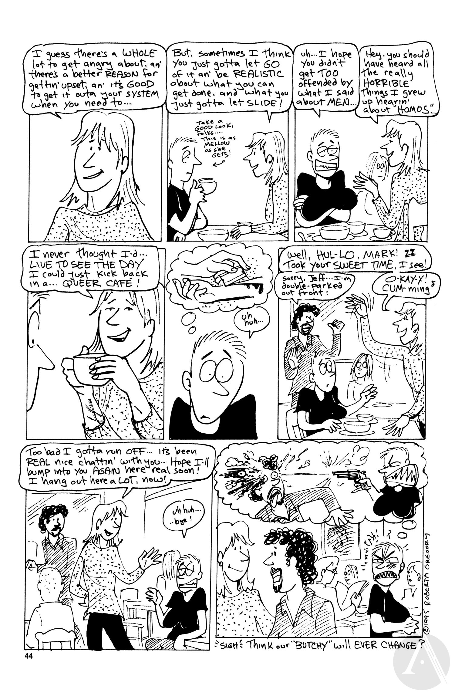 Read online Bitchy Butch: World's Angriest Dyke comic -  Issue # TPB - 50