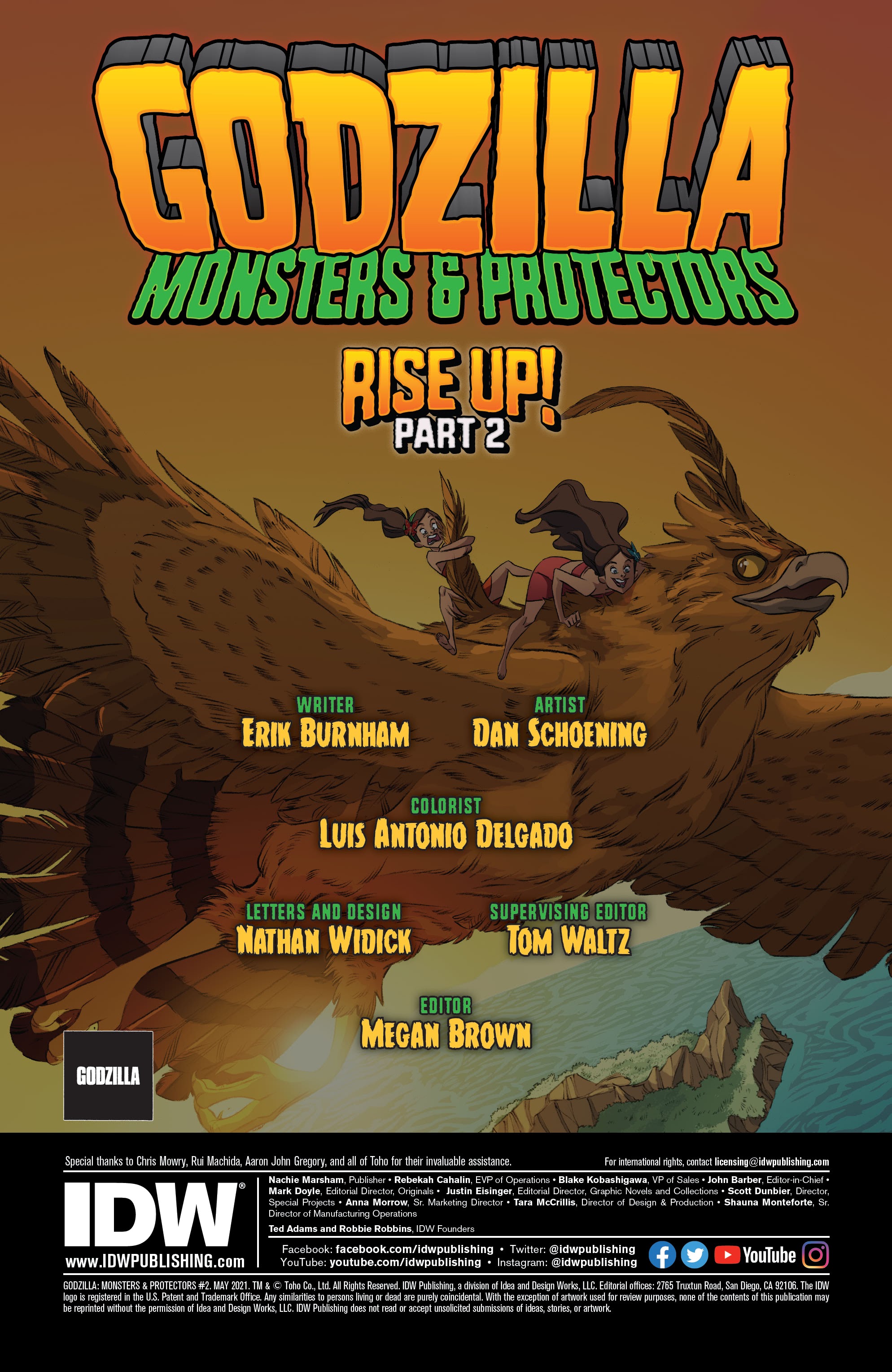 Read online Godzilla: Monsters & Protectors comic -  Issue #2 - 2