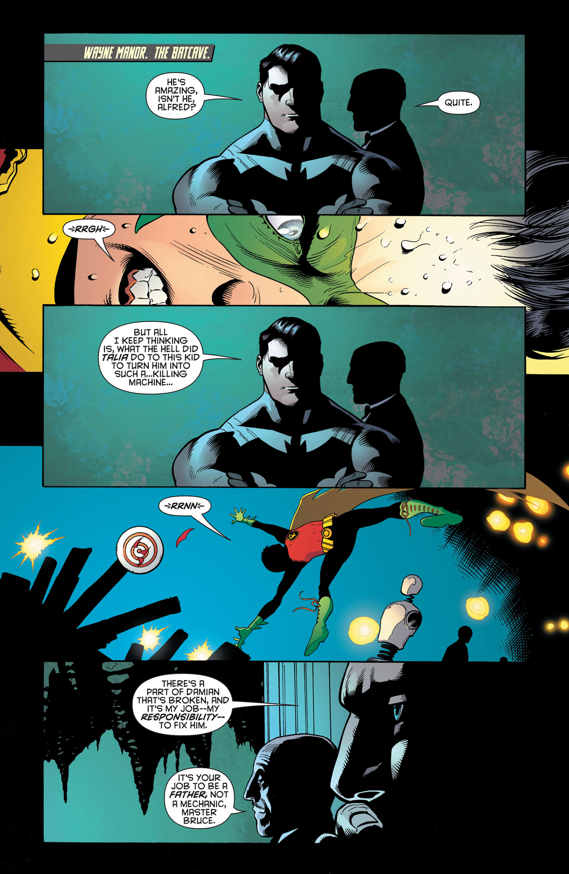 Read online Batman and Robin (2011) comic -  Issue #2 - 2