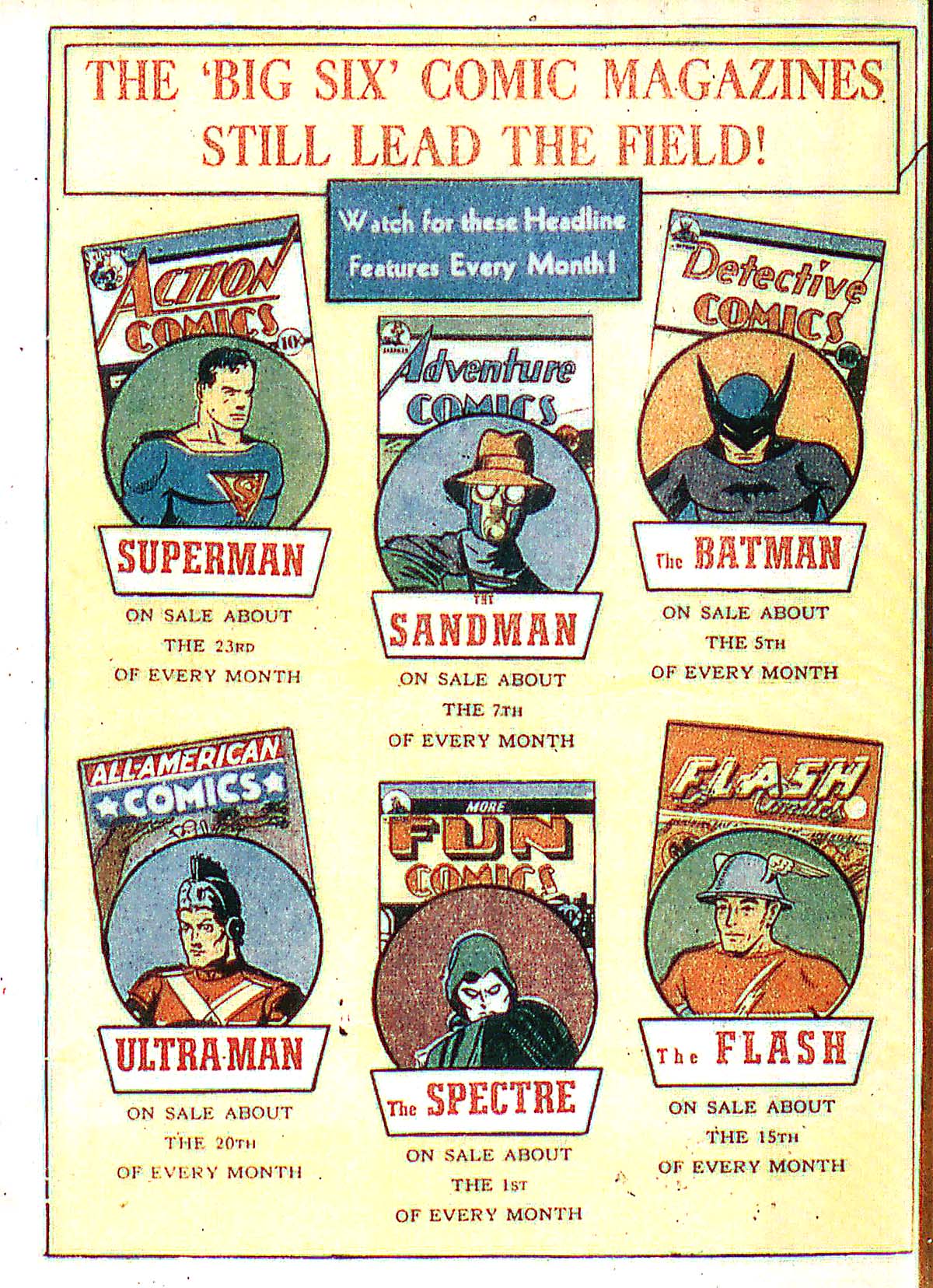 Read online More Fun Comics comic -  Issue #56 - 66