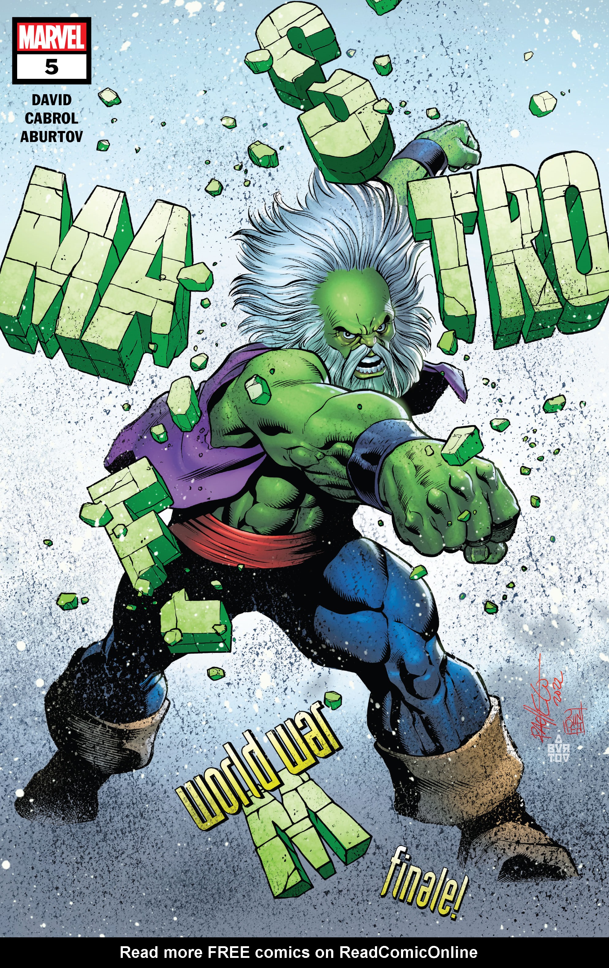 Read online Maestro: World War M comic -  Issue #5 - 1