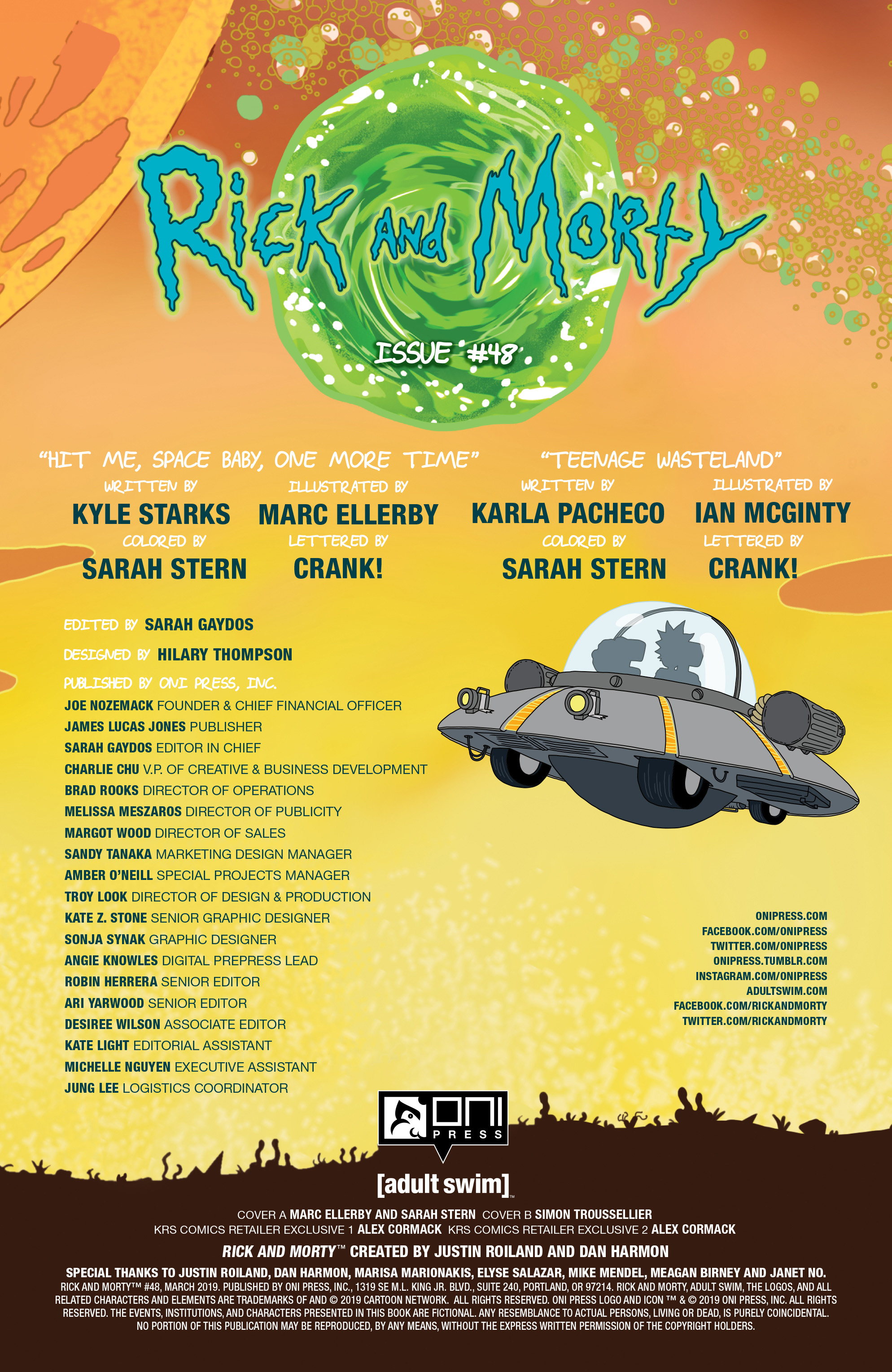 Read online Rick and Morty comic -  Issue #48 - 2