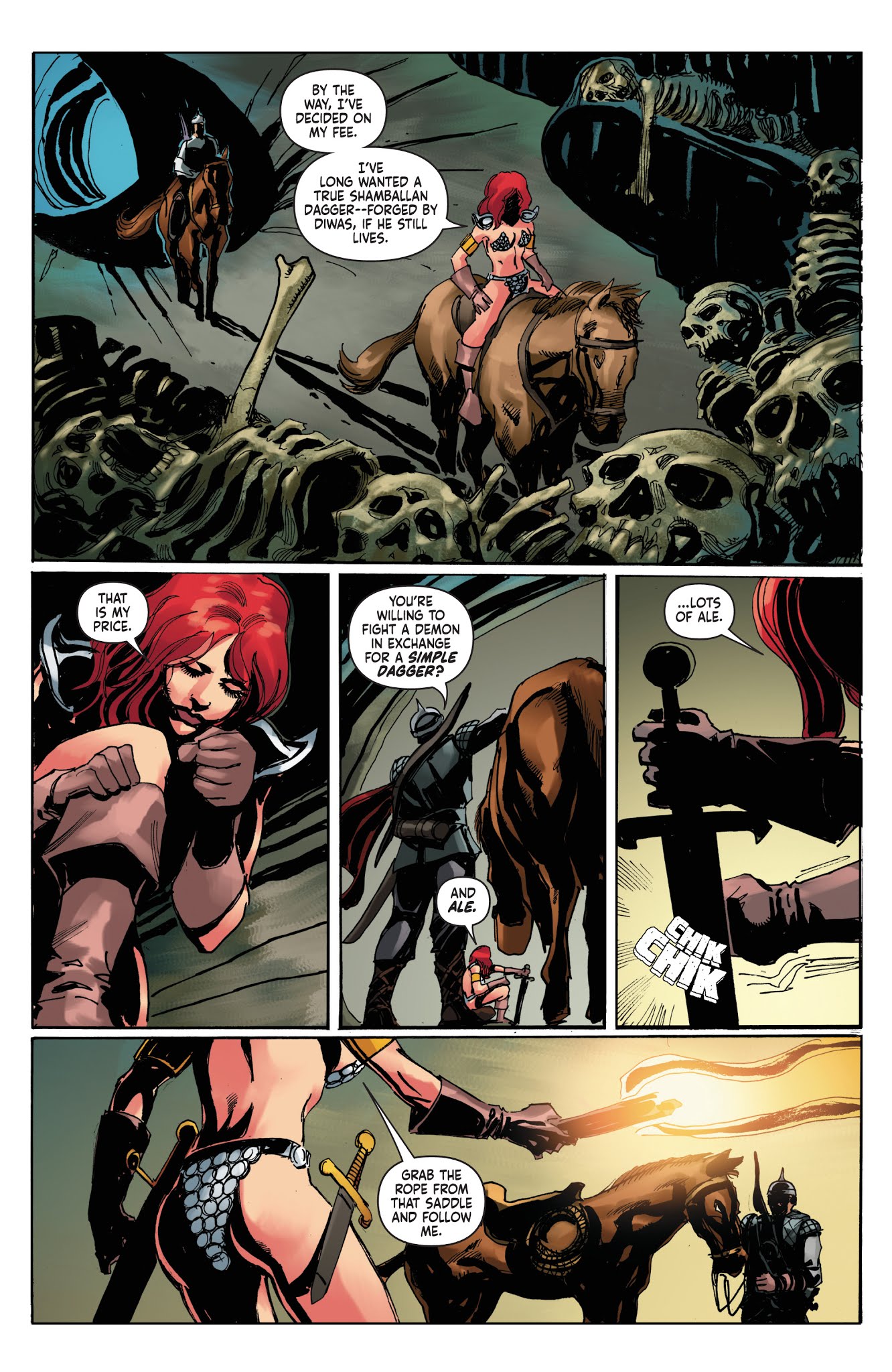 Read online Red Sonja Vol. 4 comic -  Issue # _TPB 2 (Part 2) - 35