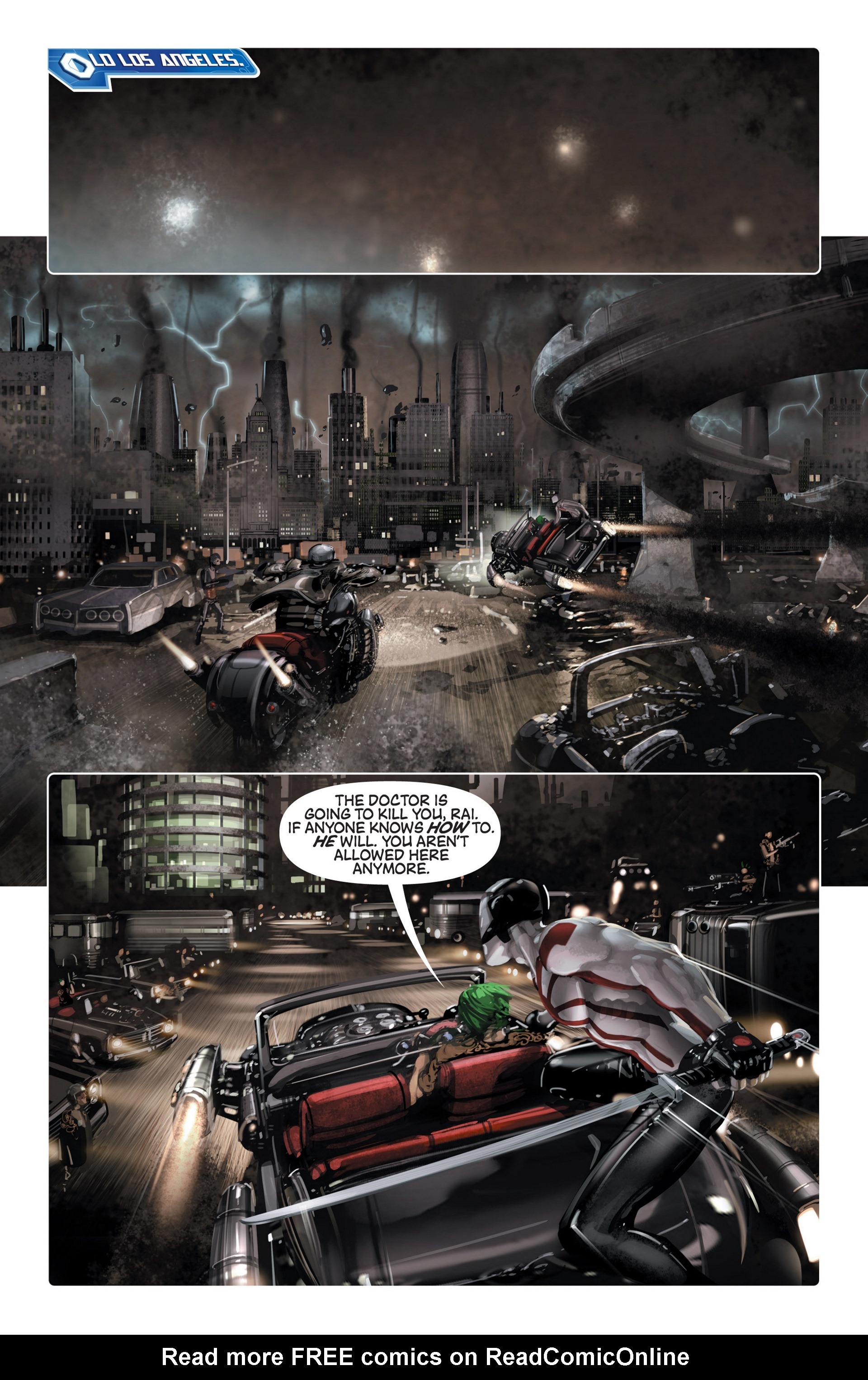 Read online Rai (2014) comic -  Issue #3 - 16