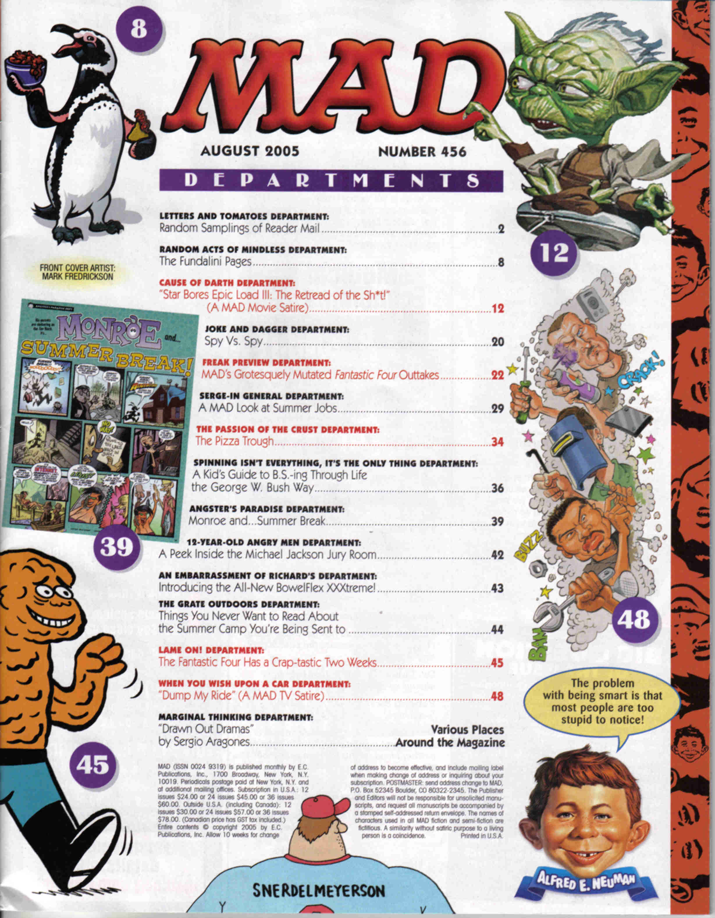 Read online MAD comic -  Issue #456 - 2