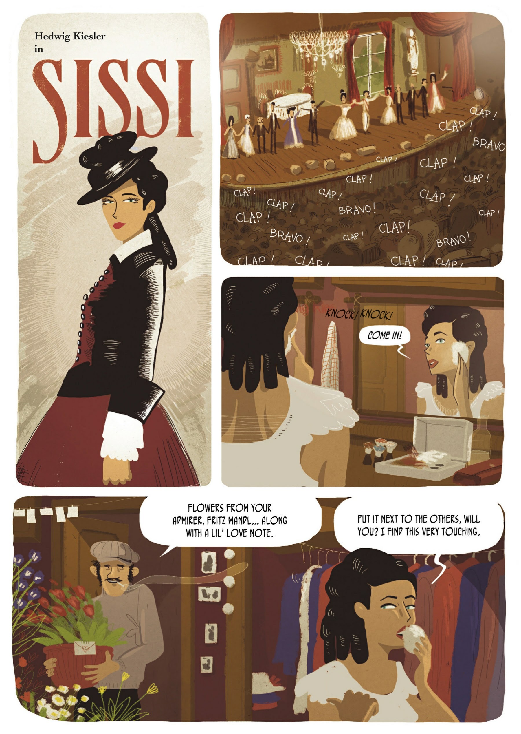 Read online Hedy Lamarr: An Incredible Life comic -  Issue # TPB (Part 1) - 39