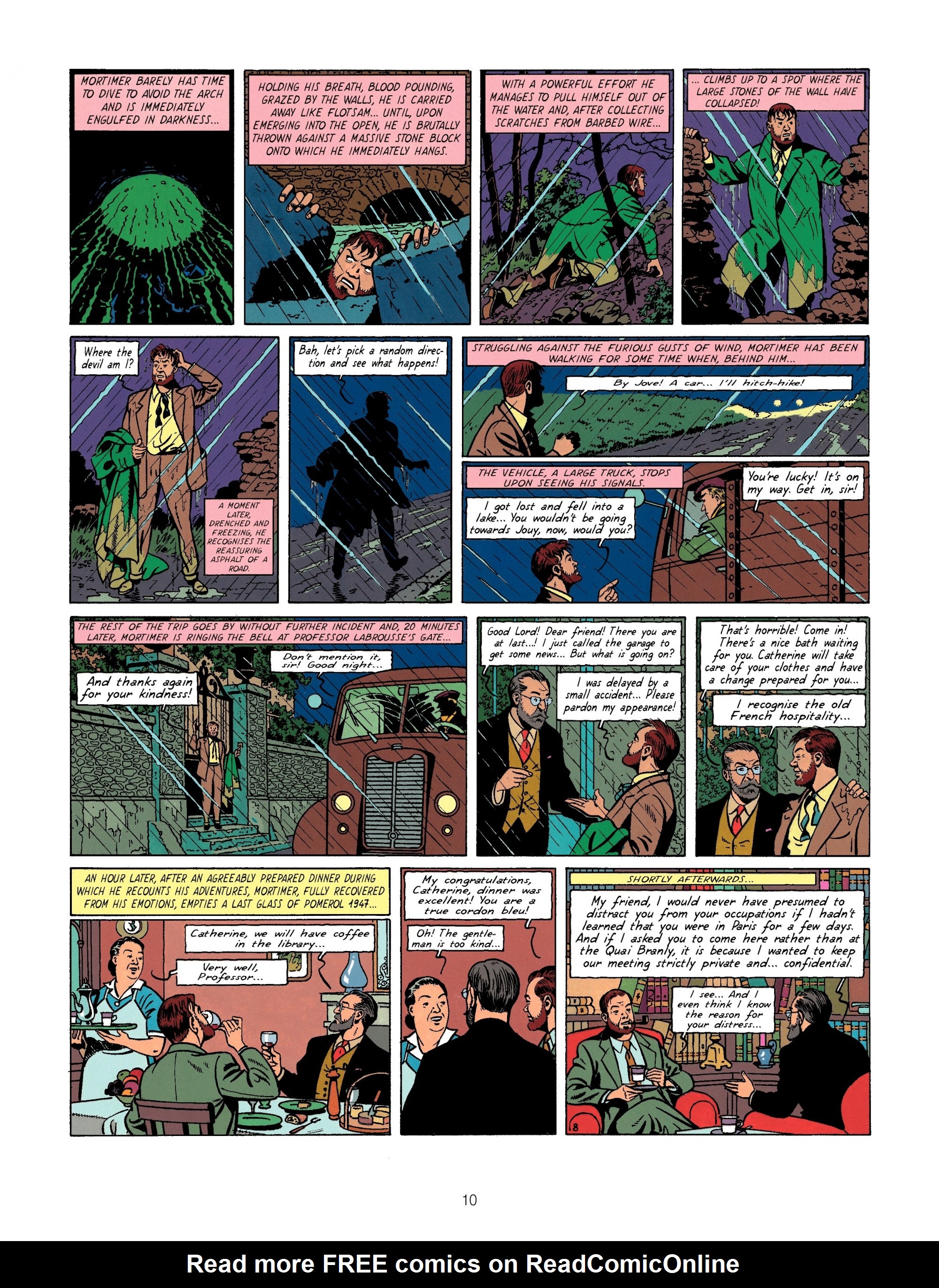 Read online Blake & Mortimer comic -  Issue #6 - 10