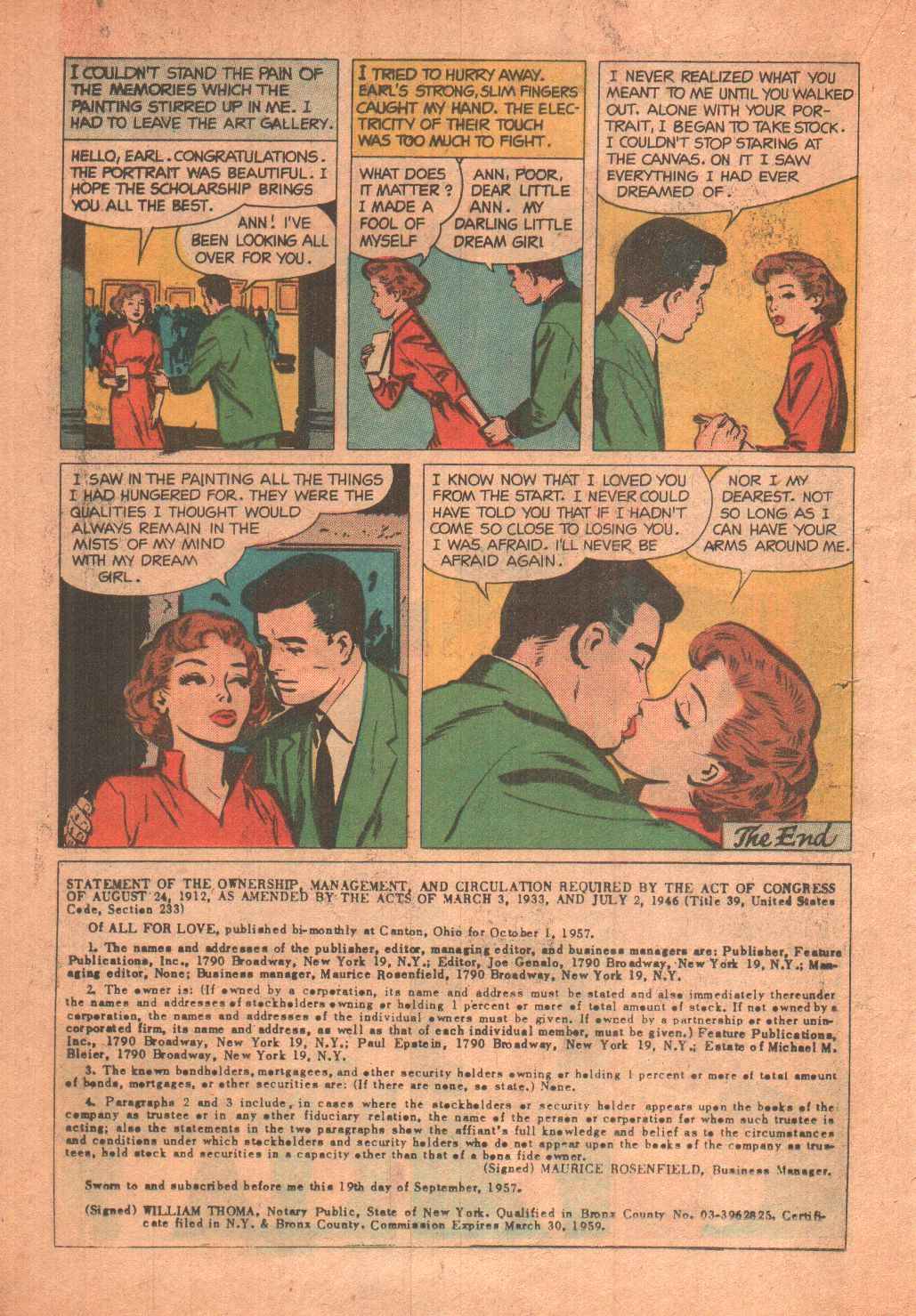Read online All For Love comic -  Issue #9 - 18