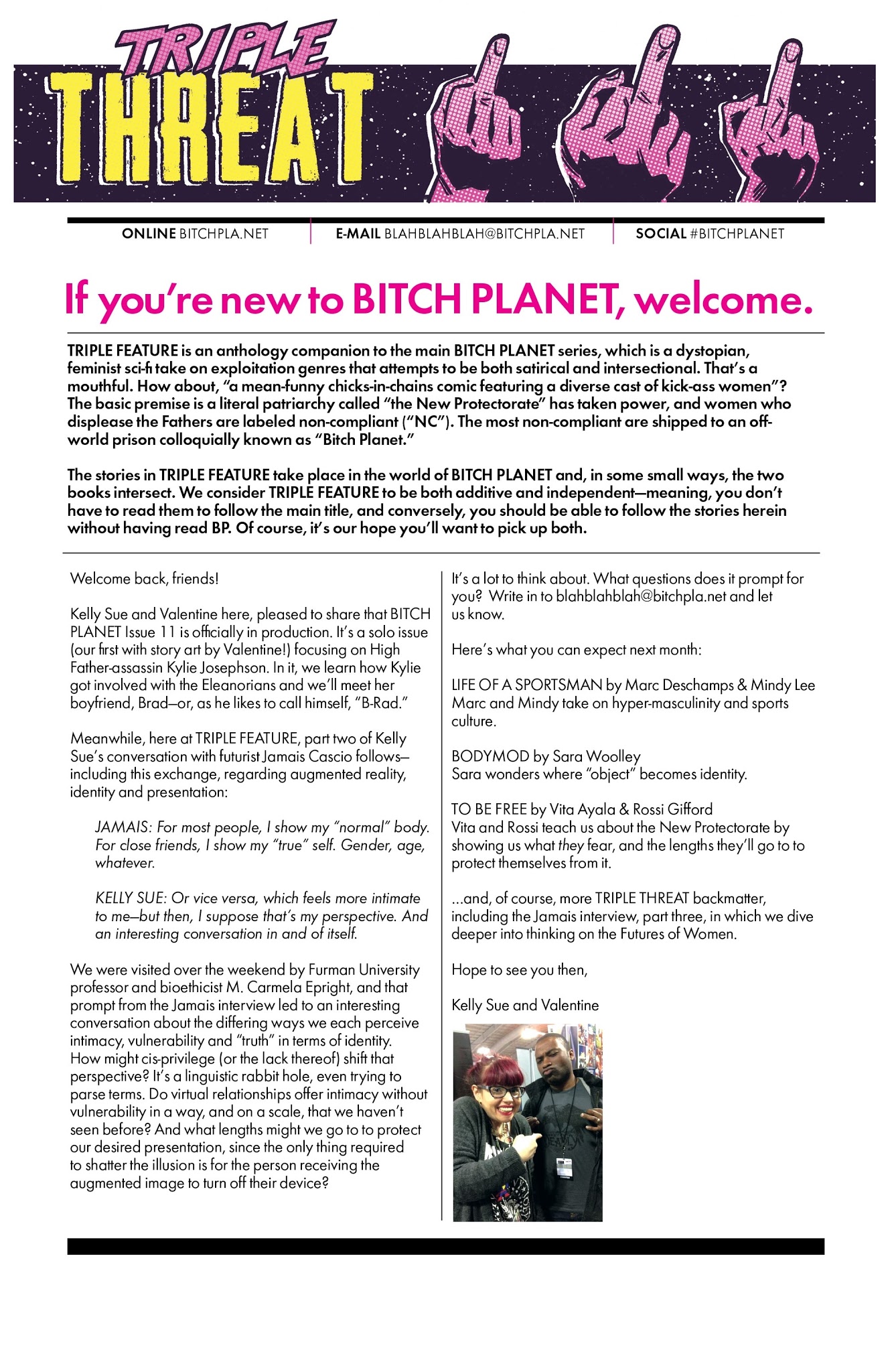 Read online Bitch Planet: Triple Feature comic -  Issue #3 - 27