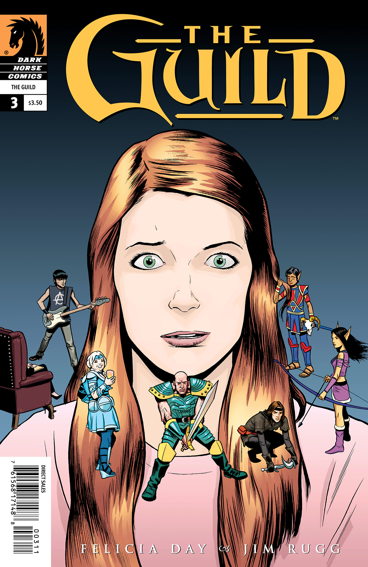 Read online The Guild comic -  Issue #3 - 1