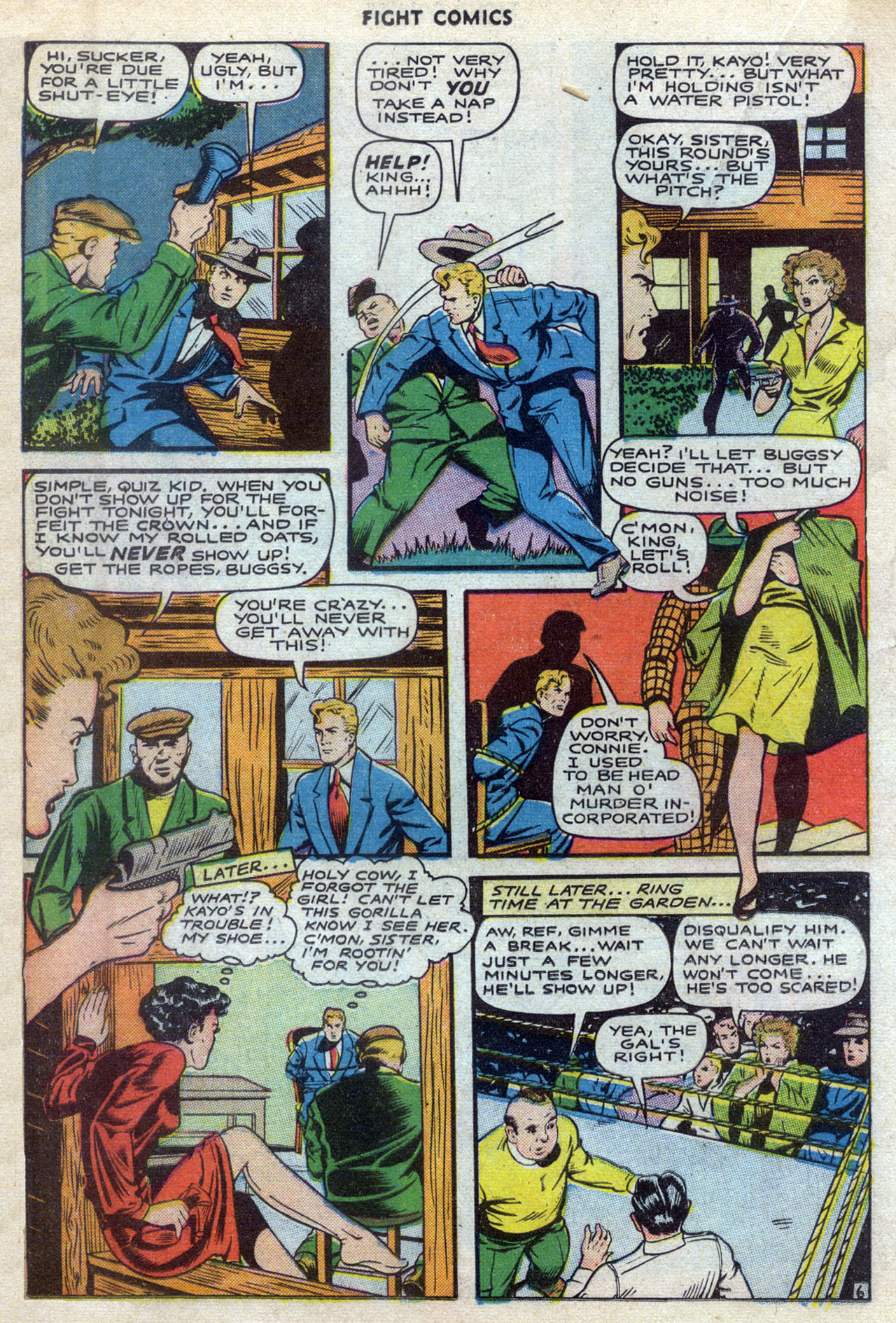 Read online Fight Comics comic -  Issue #44 - 26