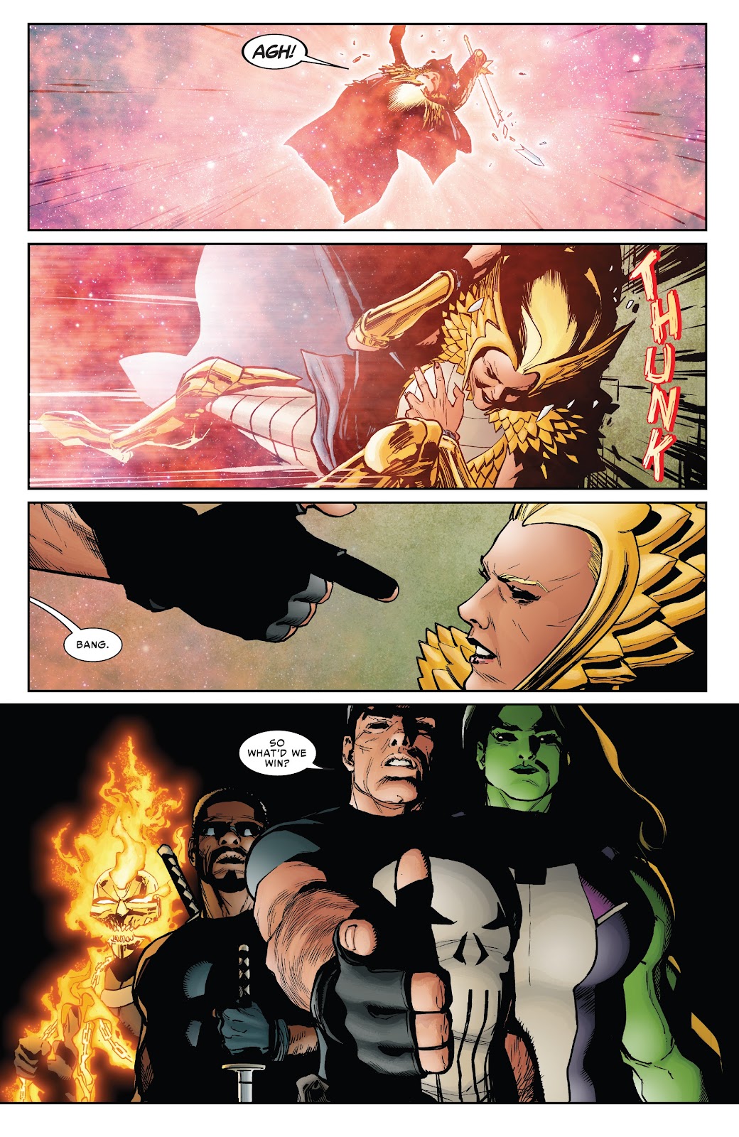 War Of The Realms Strikeforce issue The Dark Elf Realm - Page 22