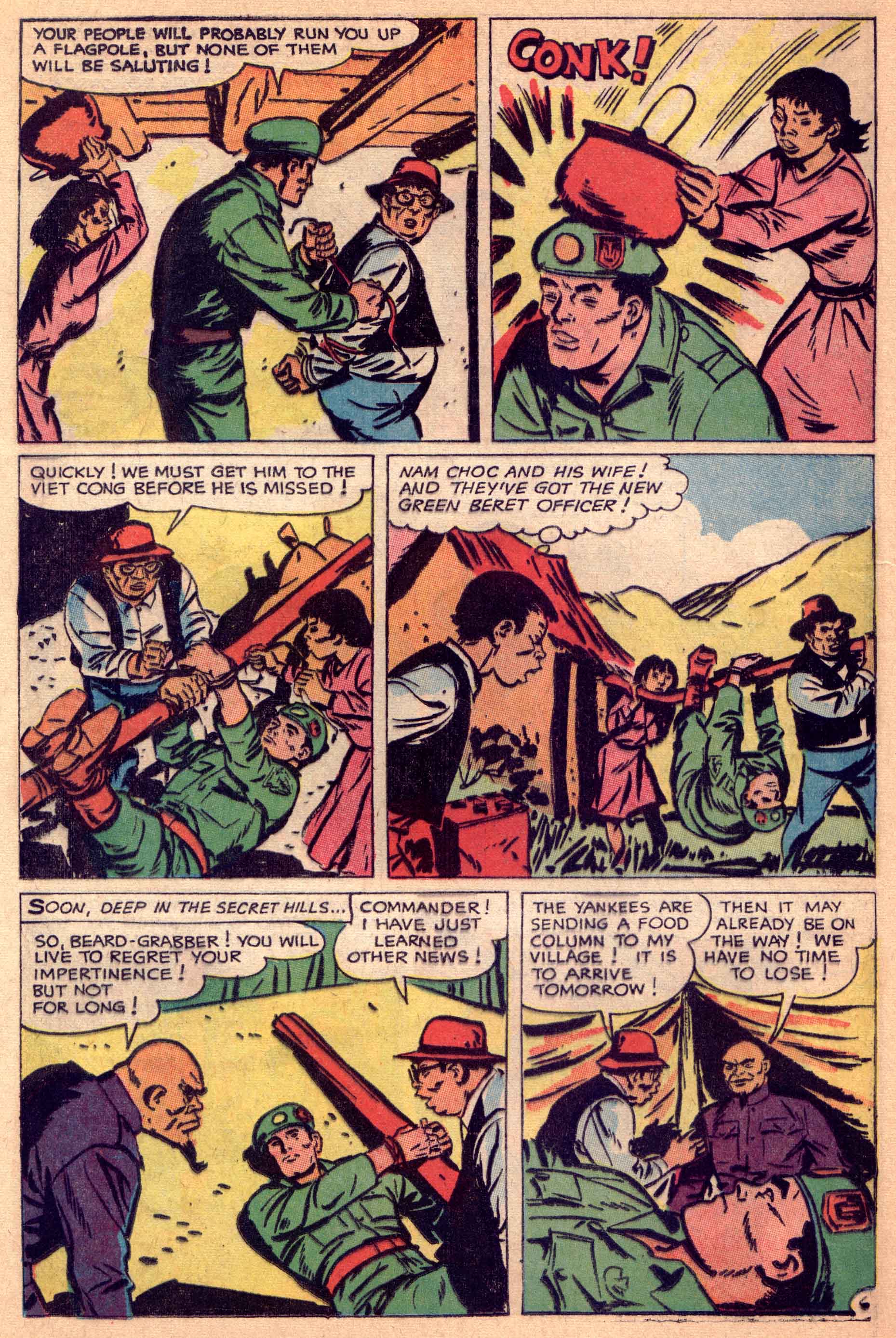 Read online Super Green Beret comic -  Issue #2 - 59