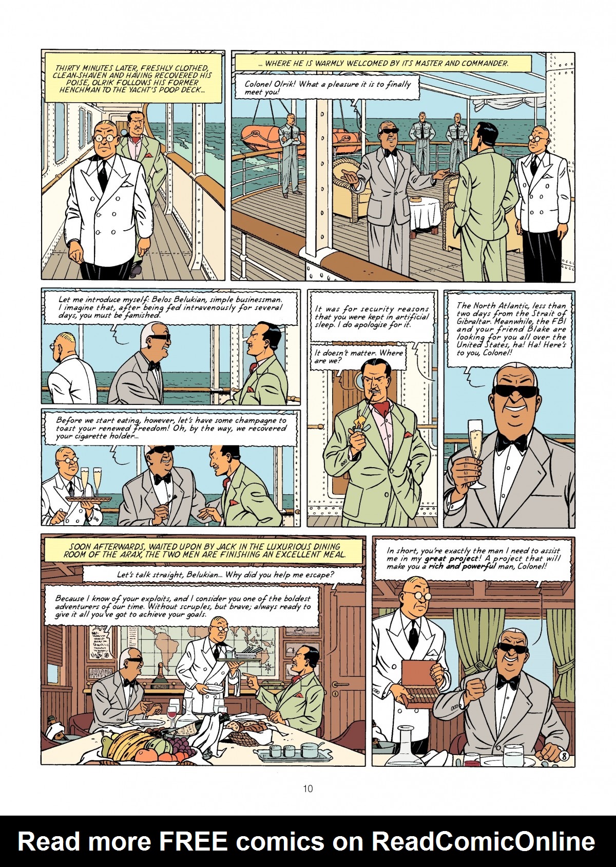 Read online Blake & Mortimer comic -  Issue #13 - 10
