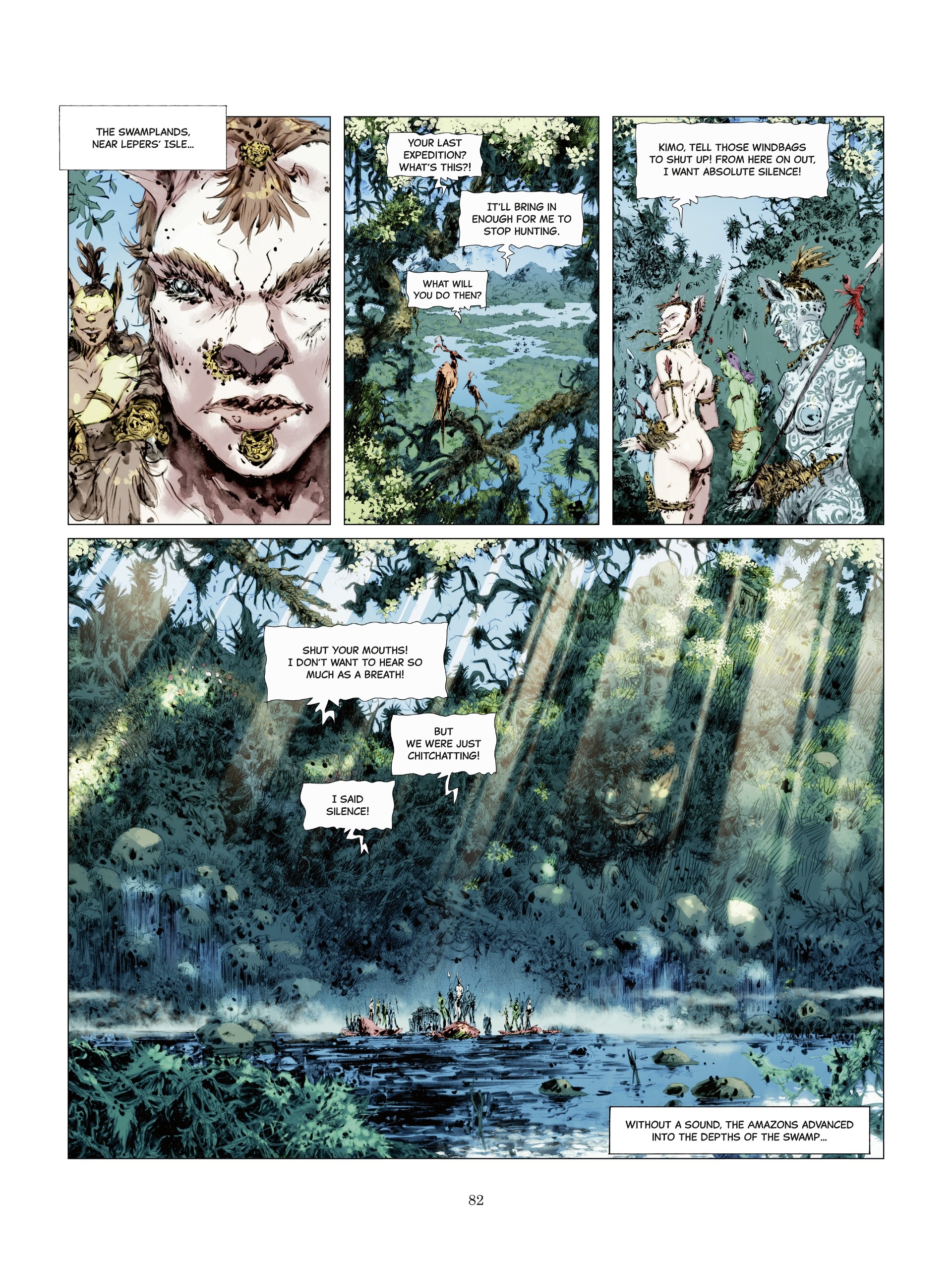 Read online Swamplands: Sombra comic -  Issue # TPB - 82