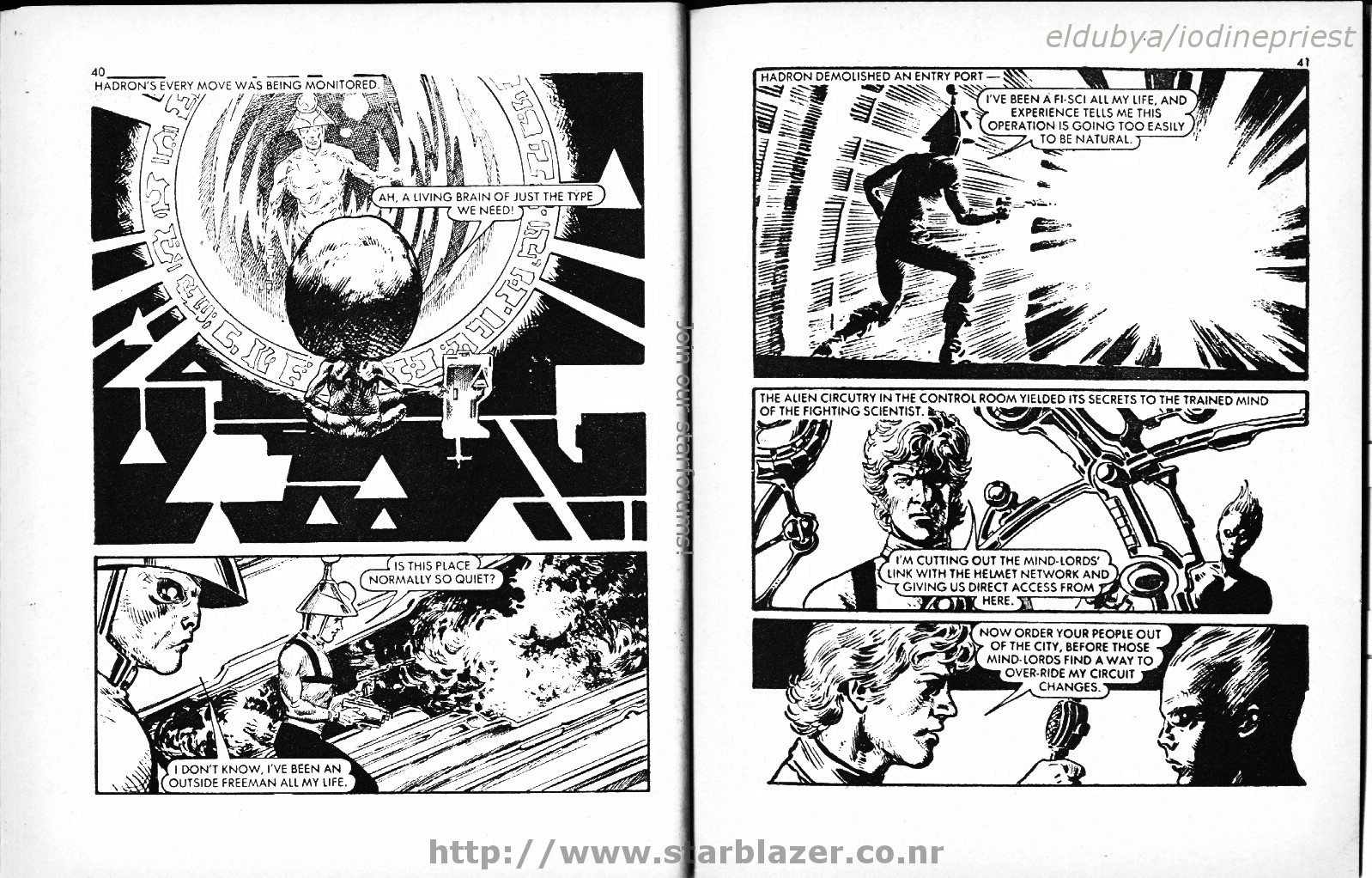 Read online Starblazer comic -  Issue #77 - 22