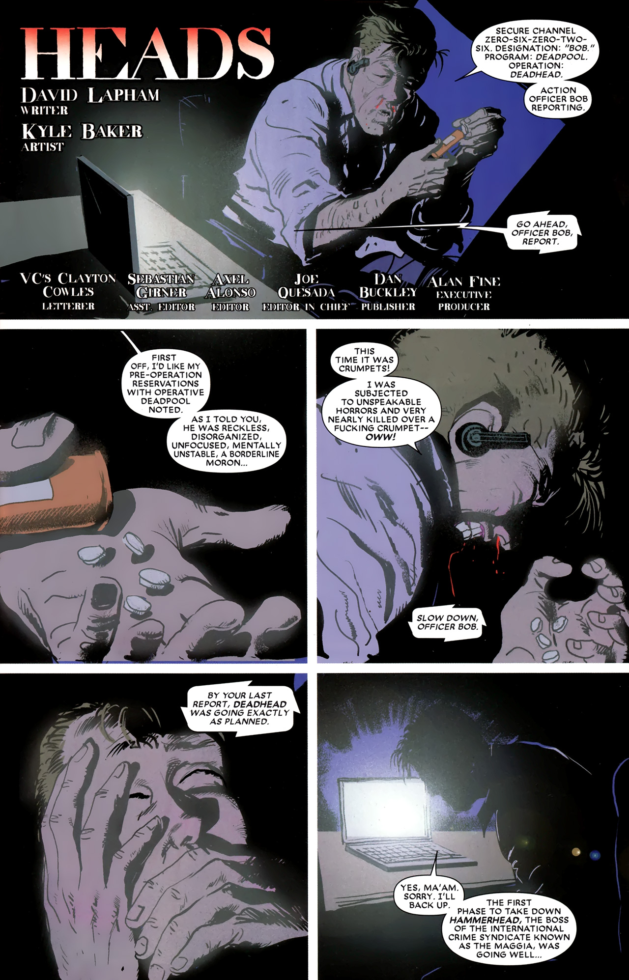 Read online Deadpool MAX comic -  Issue #1 - 2