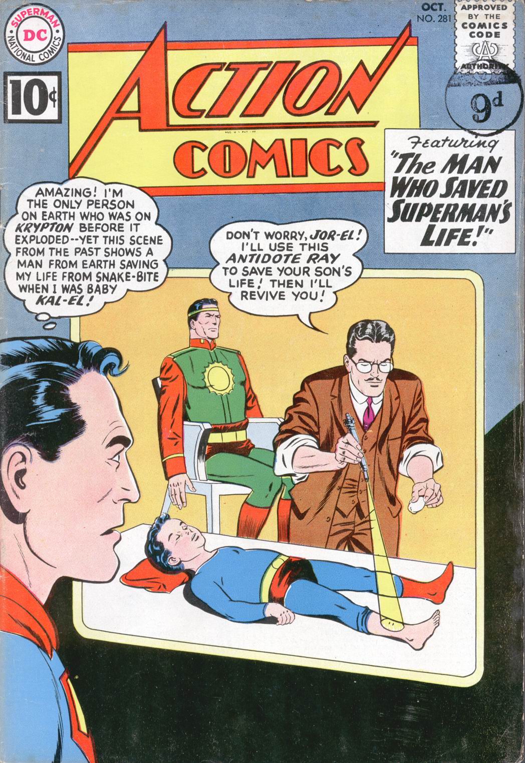 Read online Action Comics (1938) comic -  Issue #281 - 1