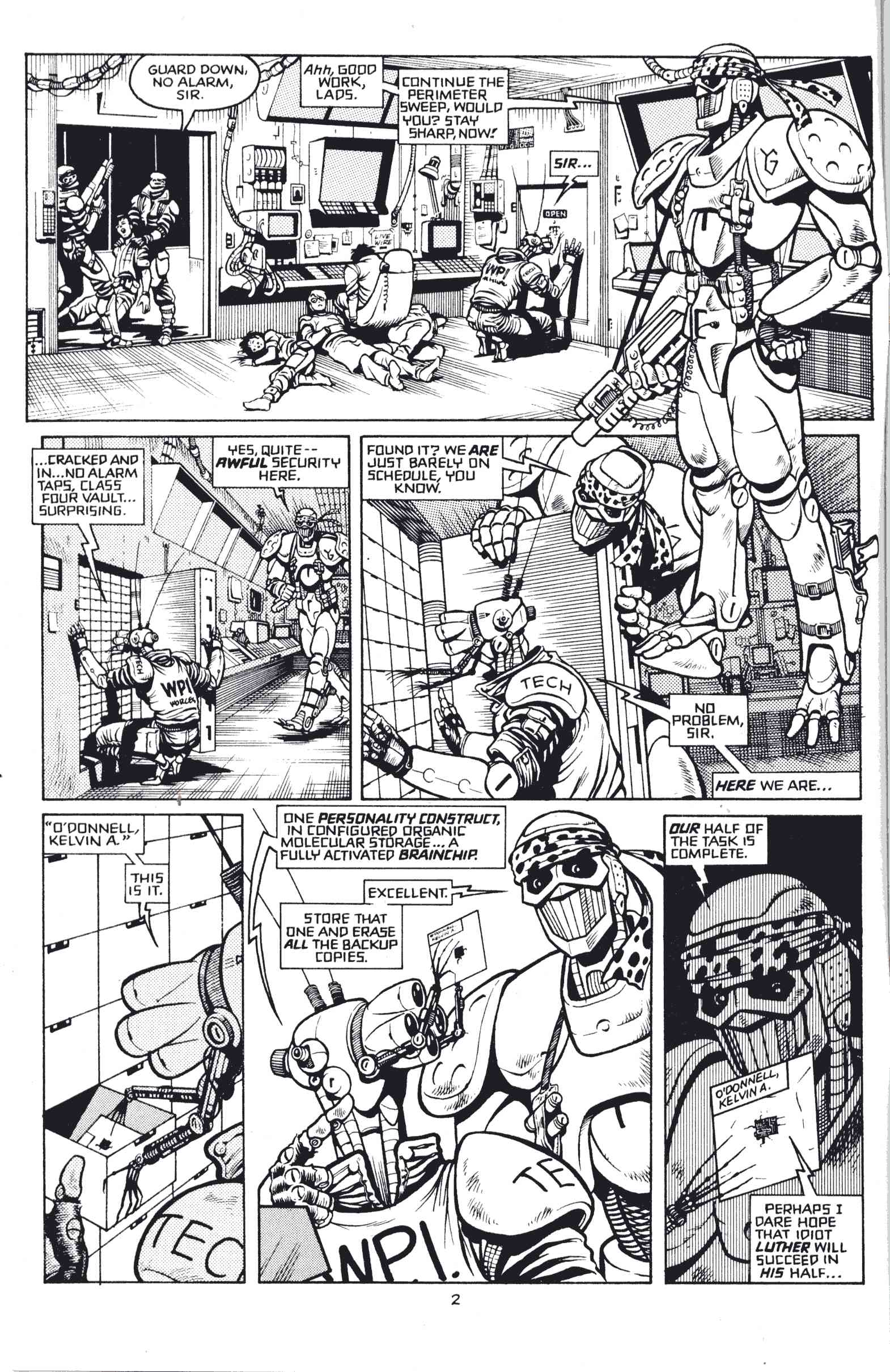 Read online Dirty Pair comic -  Issue #1 - 4