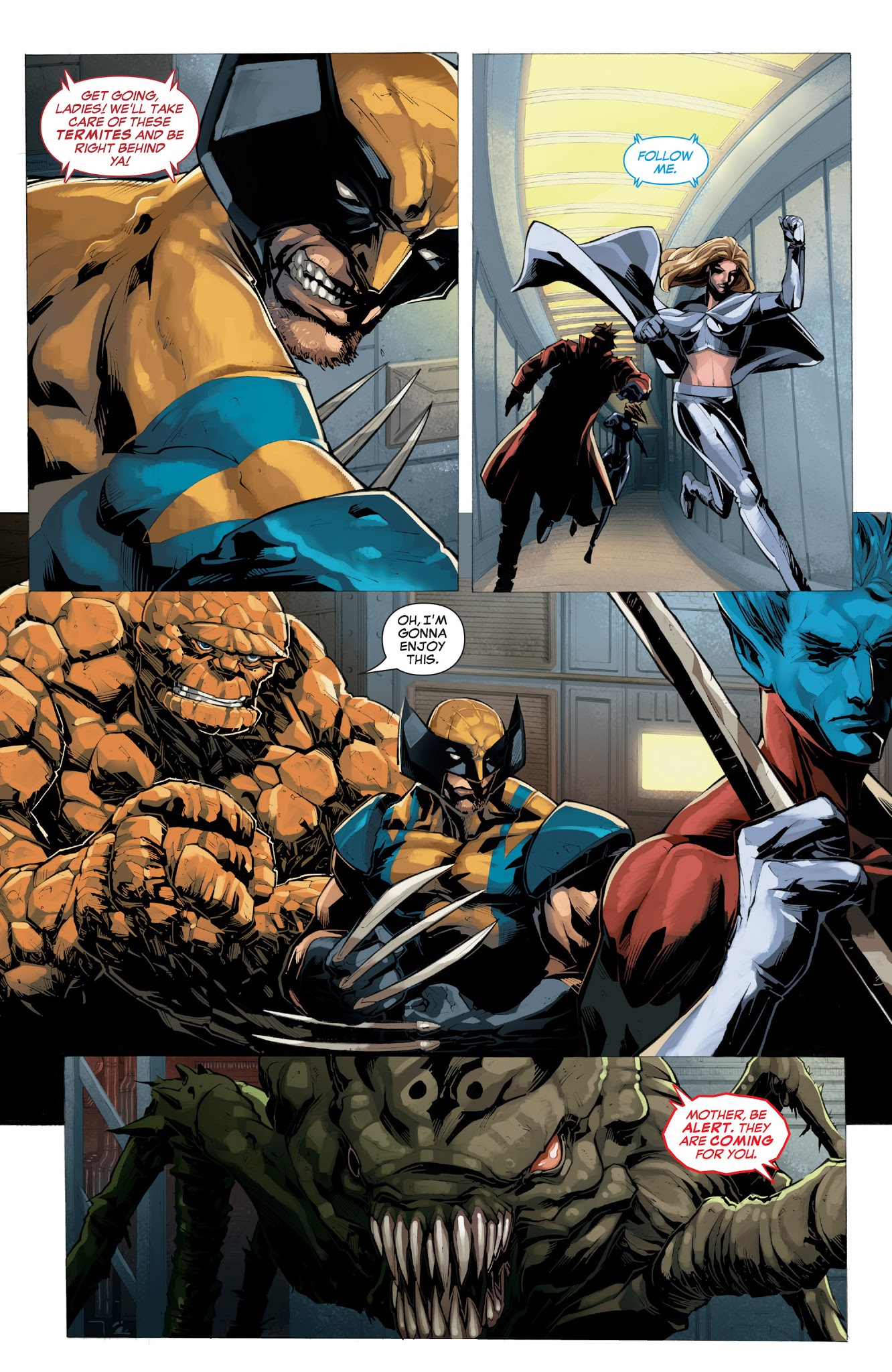 Read online X-Men/Fantastic Four comic -  Issue #2 - 11