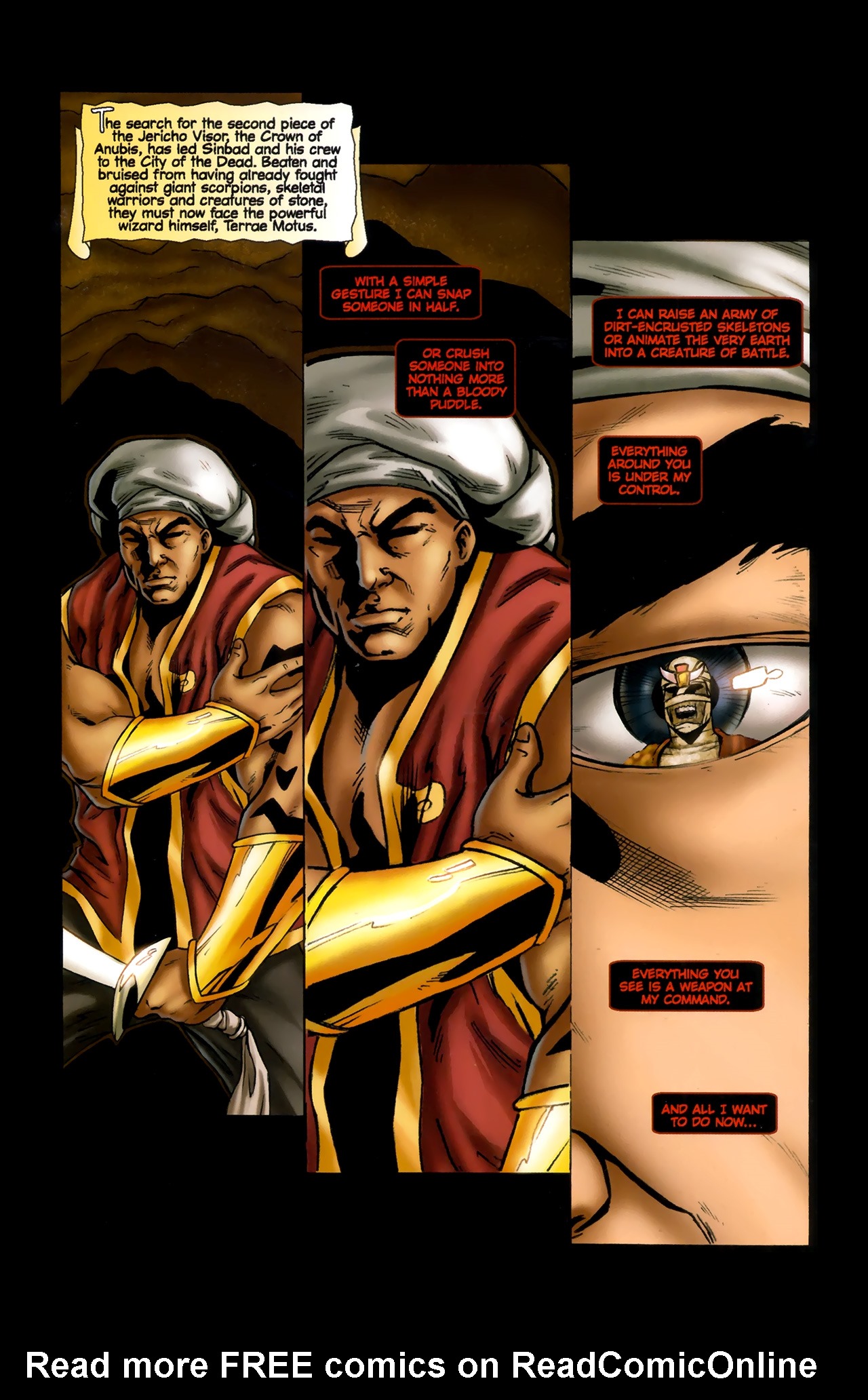 Read online 1001 Arabian Nights: The Adventures of Sinbad comic -  Issue #13 - 3