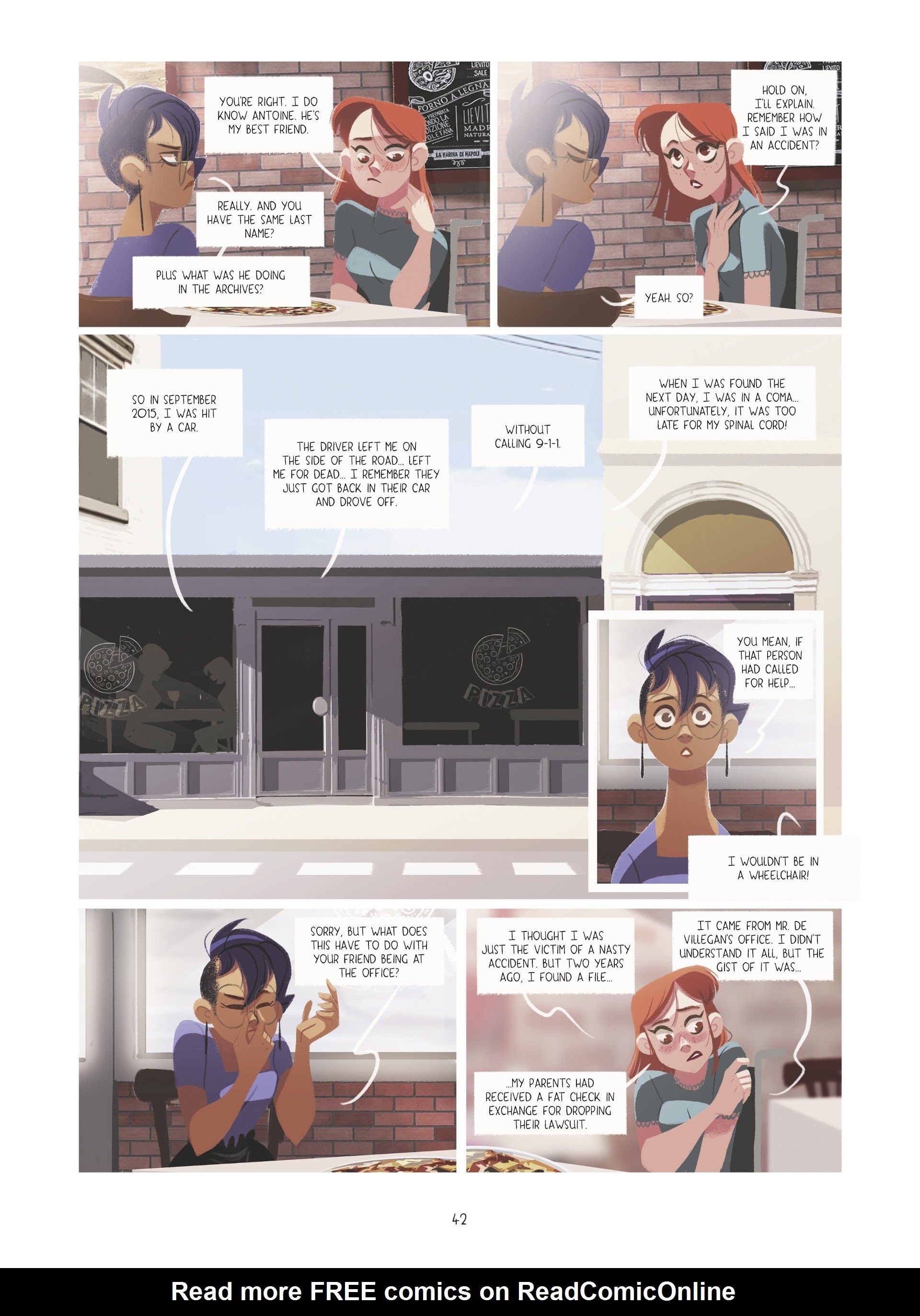 Read online Through Lya's Eyes comic -  Issue #1 - 42