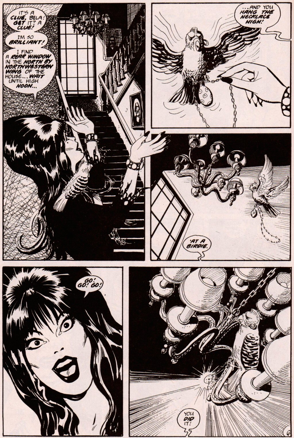 Read online Elvira, Mistress of the Dark comic -  Issue #6 - 28