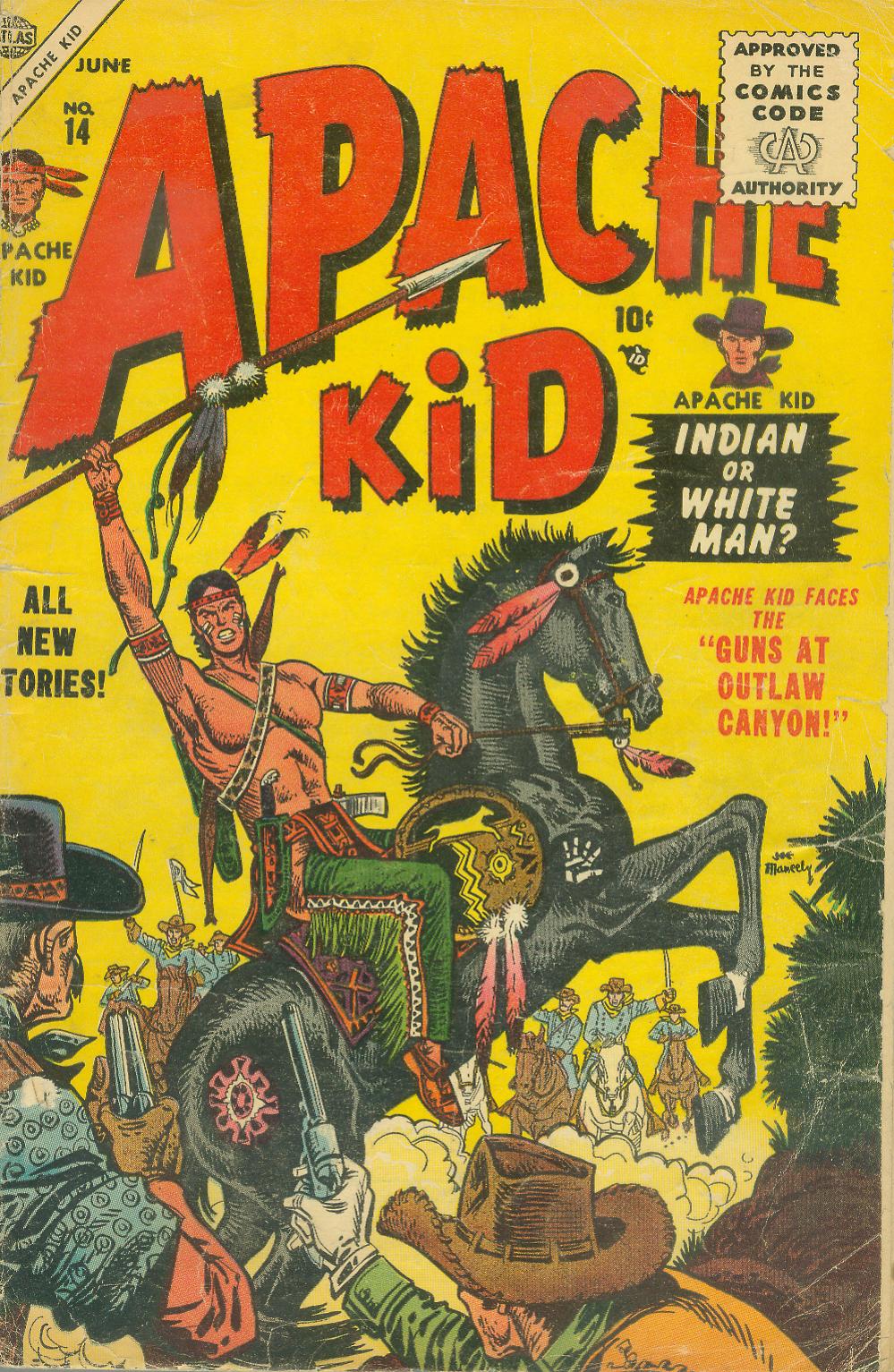 Read online Apache Kid comic -  Issue #14 - 1