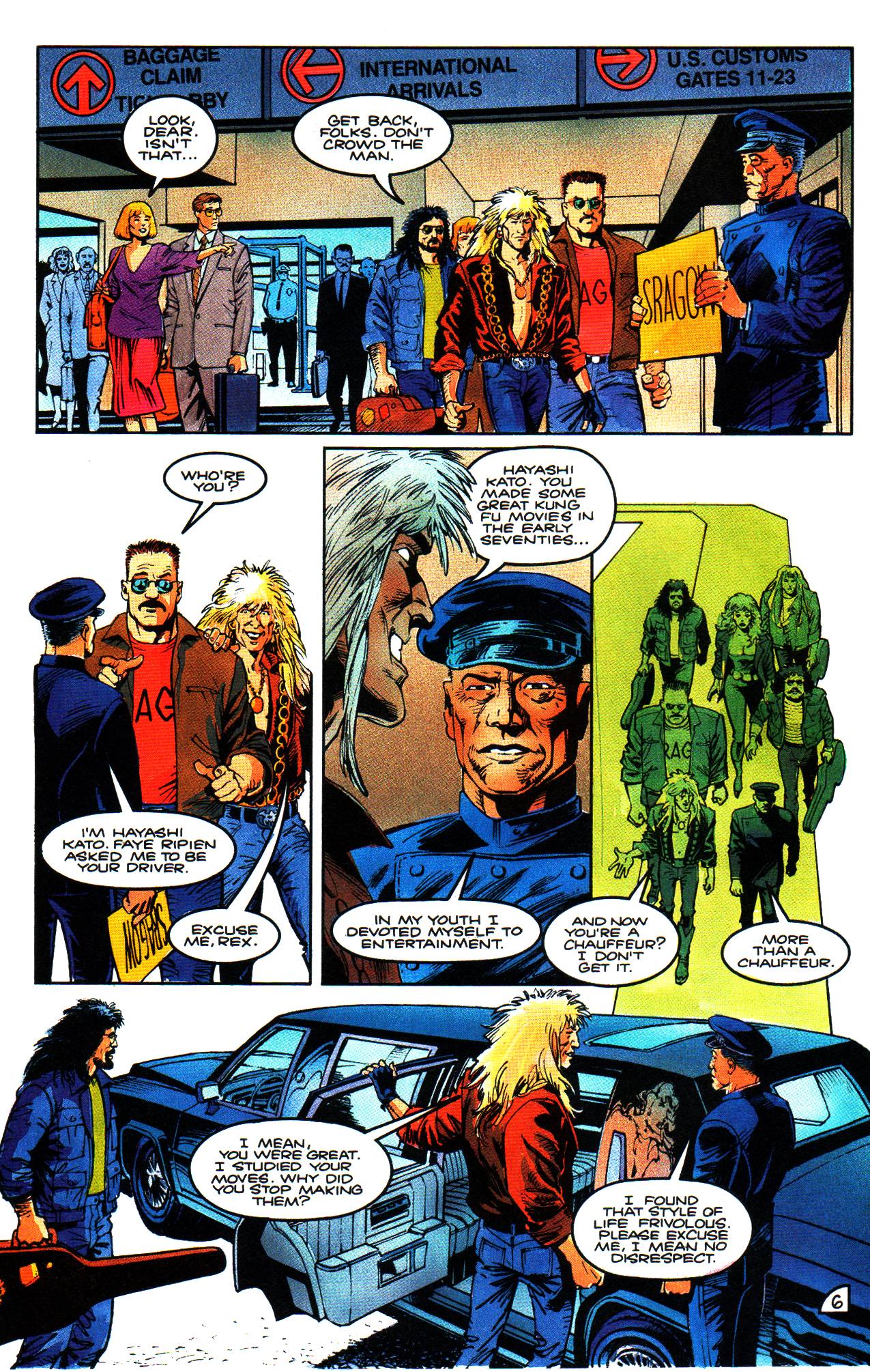 Read online Kato of the Green Hornet II comic -  Issue #1 - 7