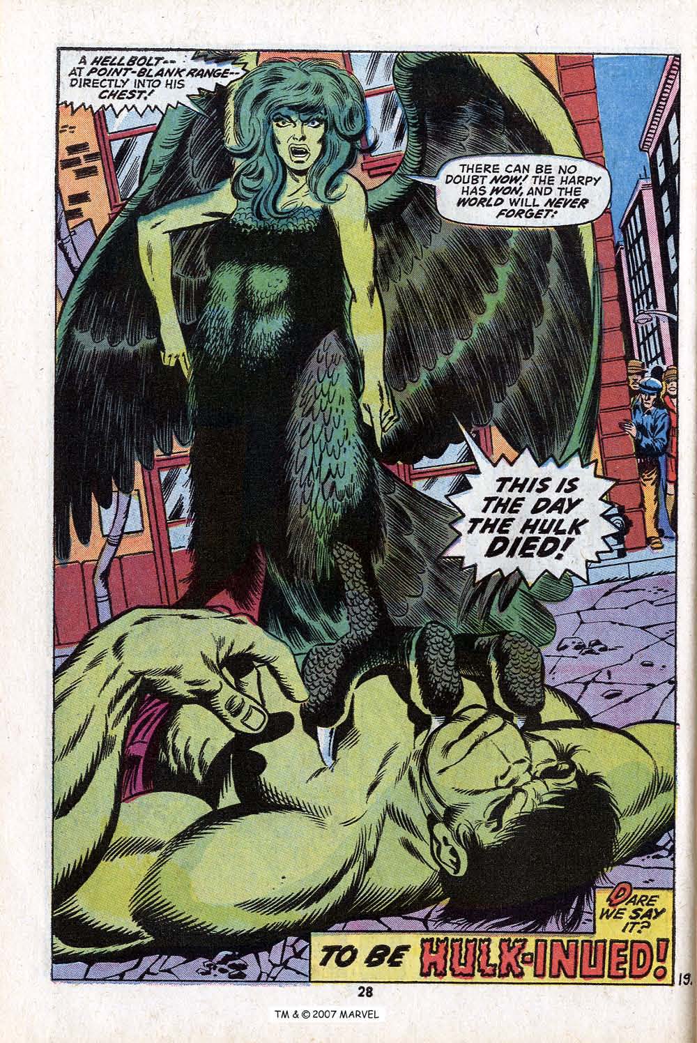Read online The Incredible Hulk (1968) comic -  Issue #168 - 30
