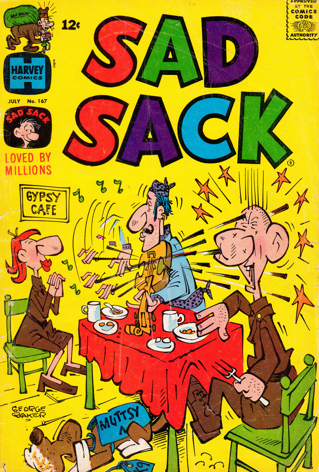 Read online Sad Sack comic -  Issue #167 - 1