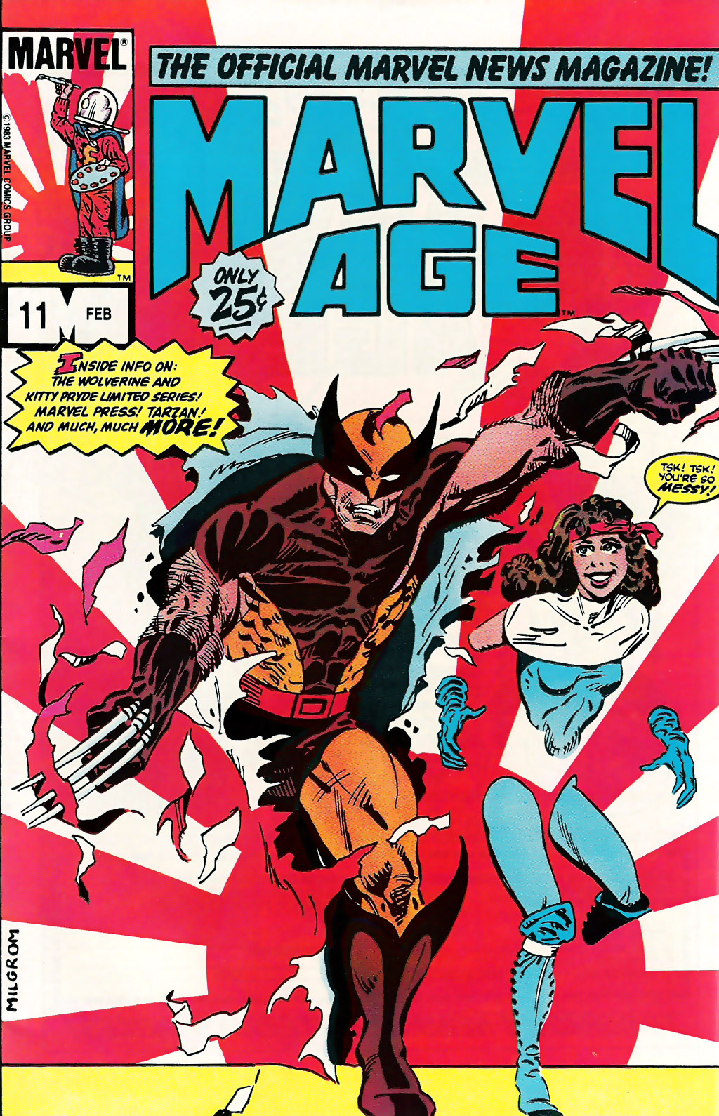 Read online Marvel Age comic -  Issue #11 - 1