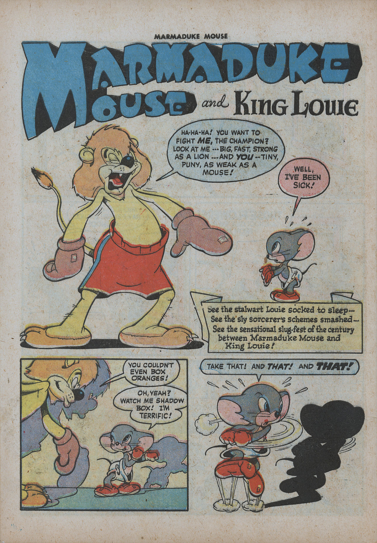 Read online Marmaduke Mouse comic -  Issue #3 - 44