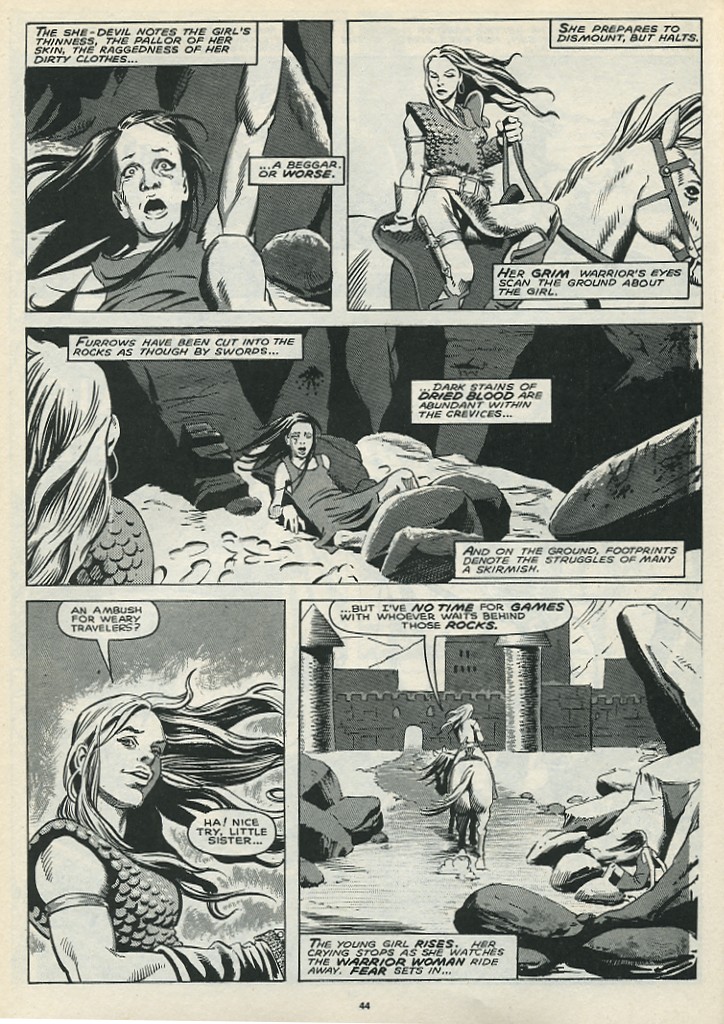 Read online The Savage Sword Of Conan comic -  Issue #172 - 46