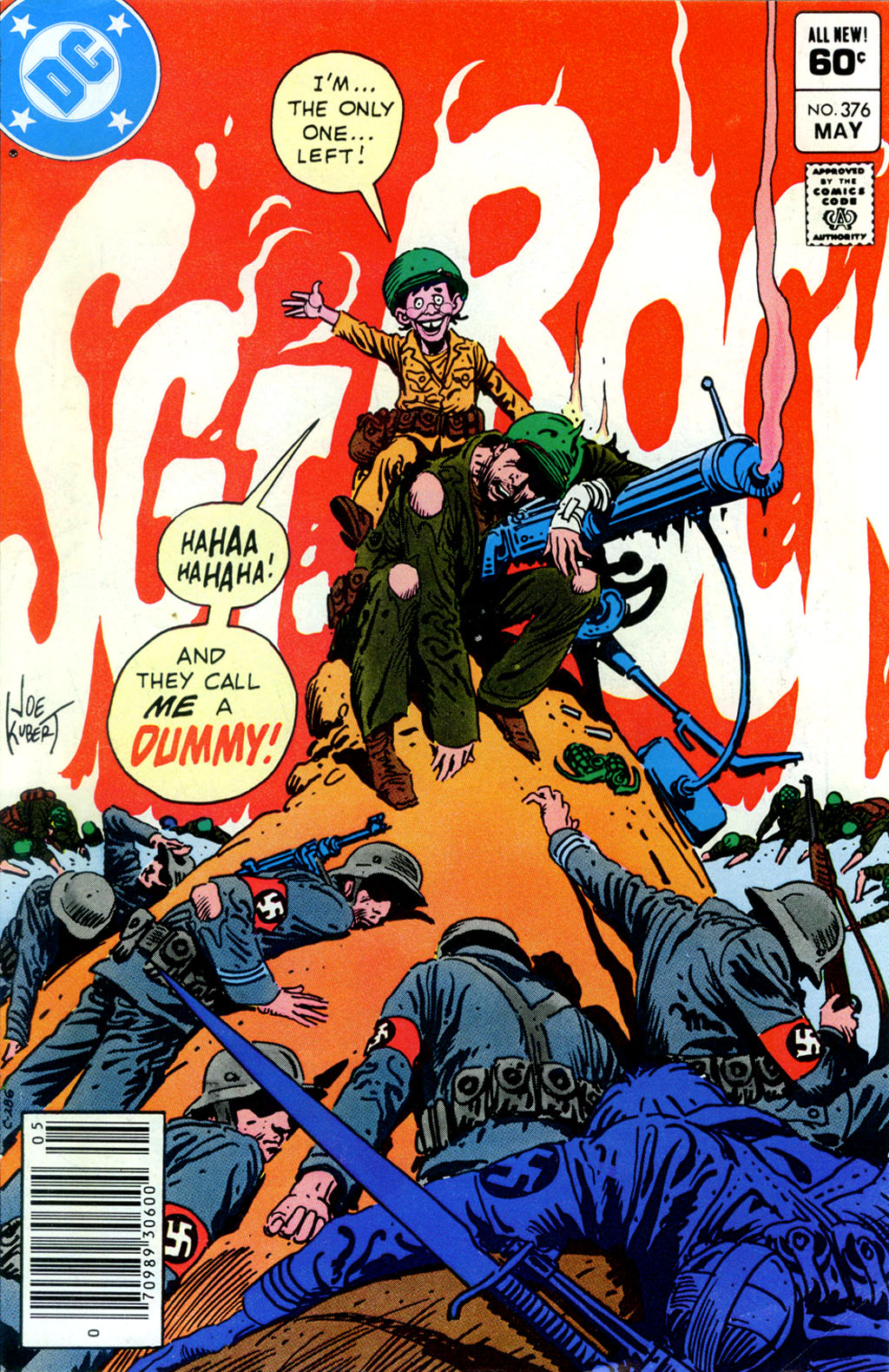 Read online Sgt. Rock comic -  Issue #376 - 1