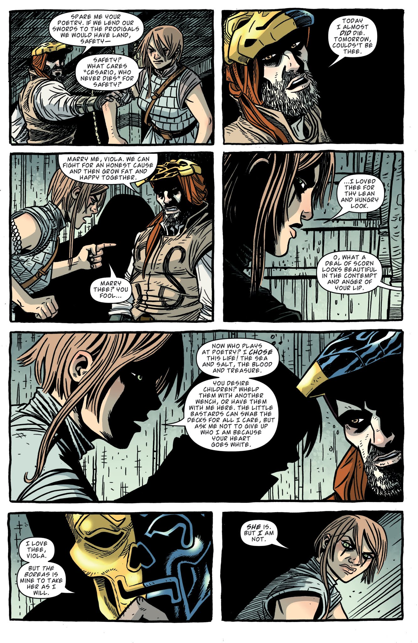 Read online Kill Shakespeare: The Mask of Night comic -  Issue #1 - 18