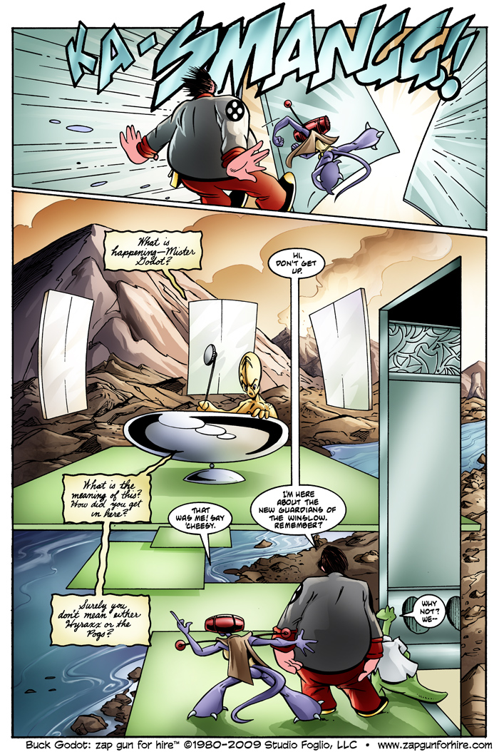 Read online Buck Godot - Zap Gun For Hire comic -  Issue #8 - 15
