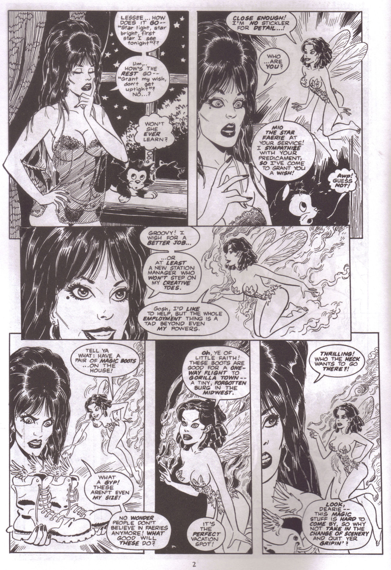 Read online Elvira, Mistress of the Dark comic -  Issue #37 - 4