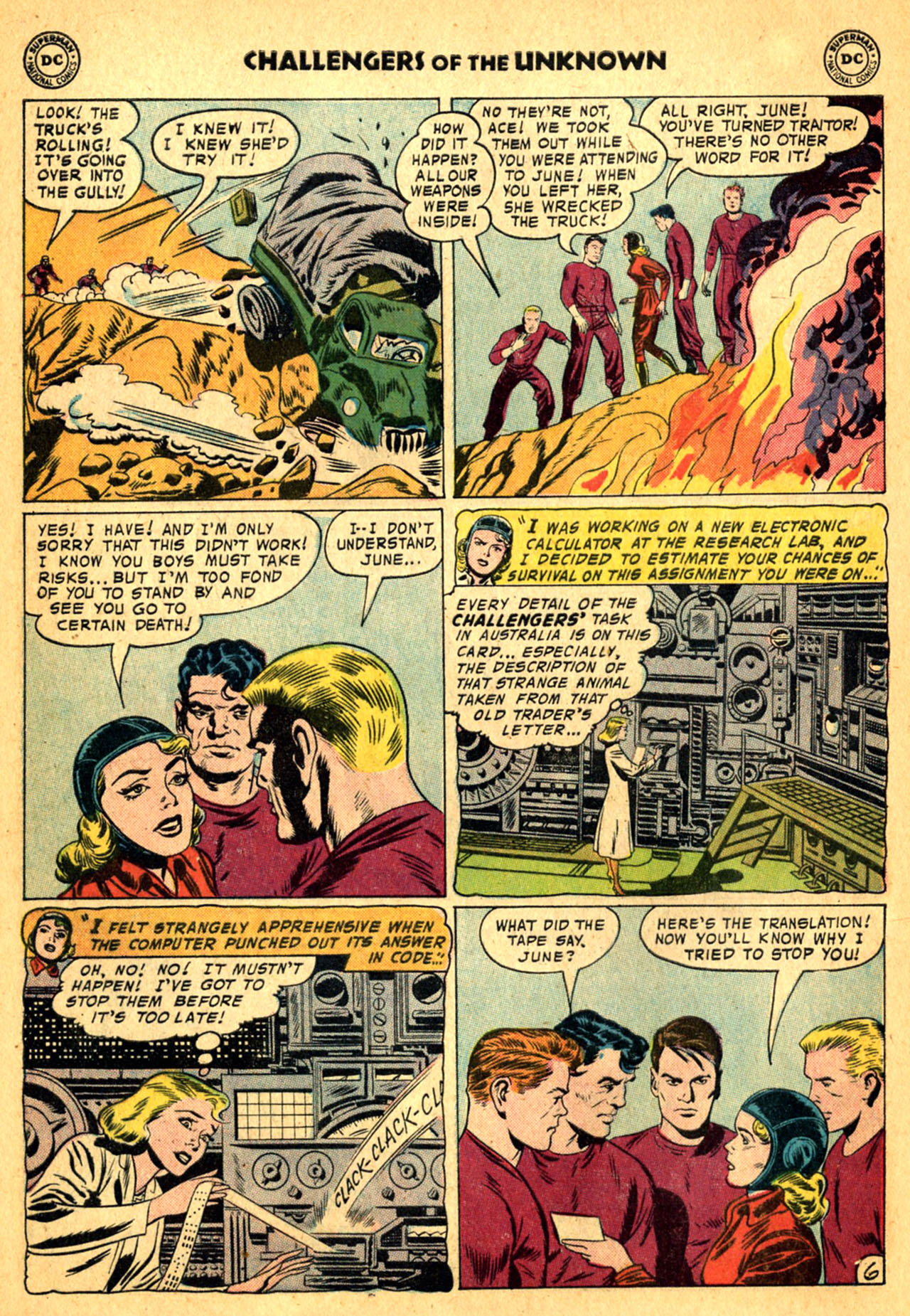 Challengers of the Unknown (1958) Issue #2 #2 - English 8