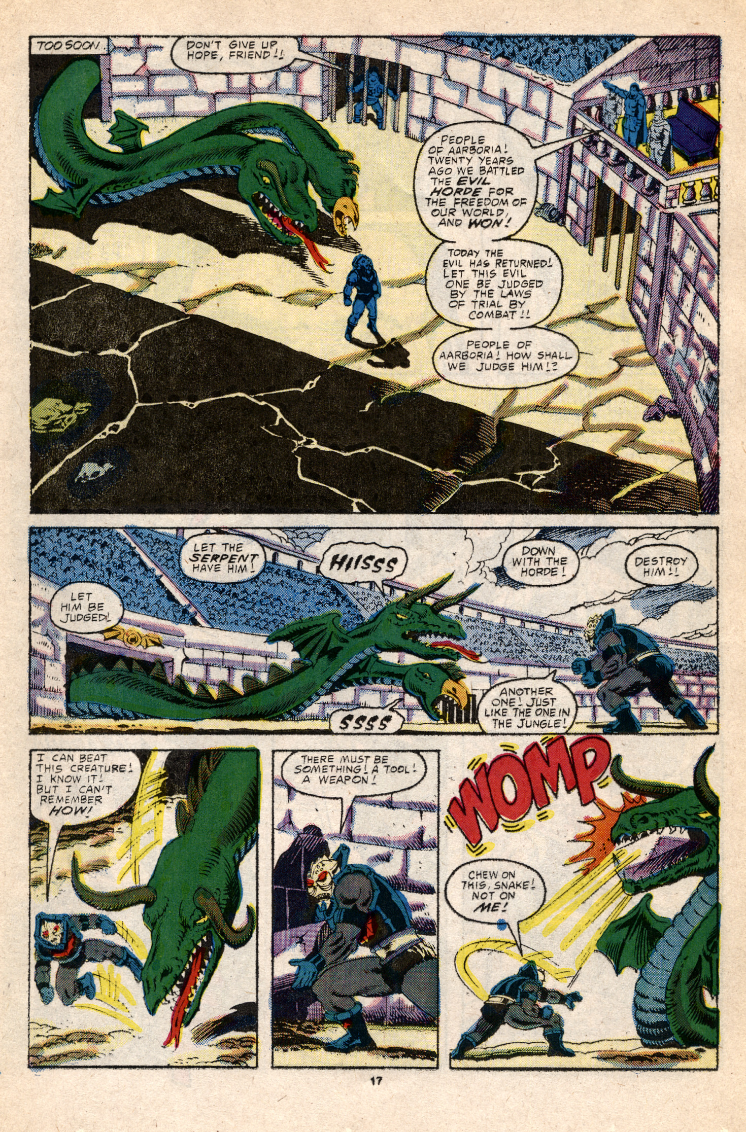 Read online Masters of the Universe (1986) comic -  Issue #11 - 23