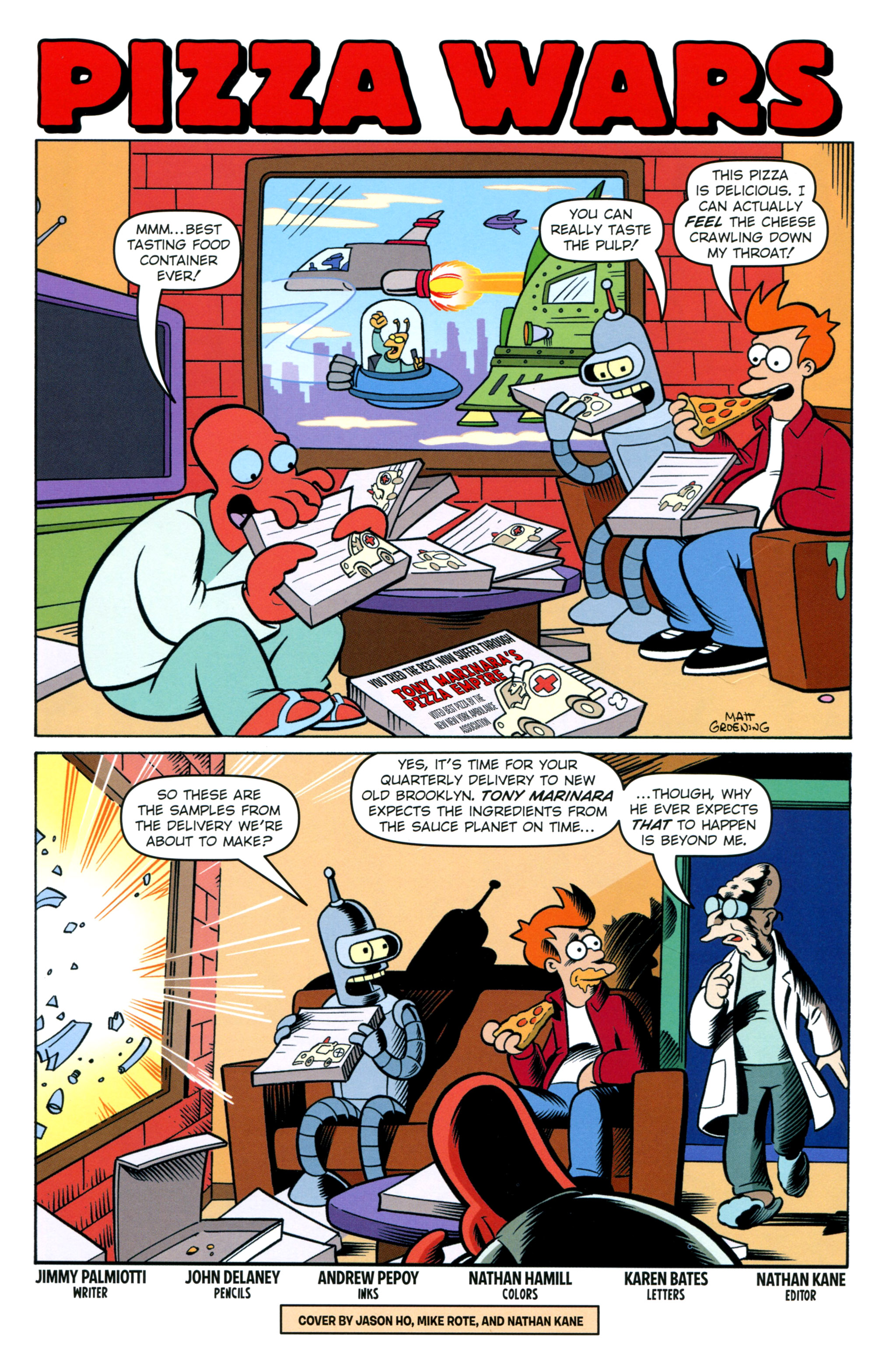 Read online Futurama Comics comic -  Issue #71 - 2