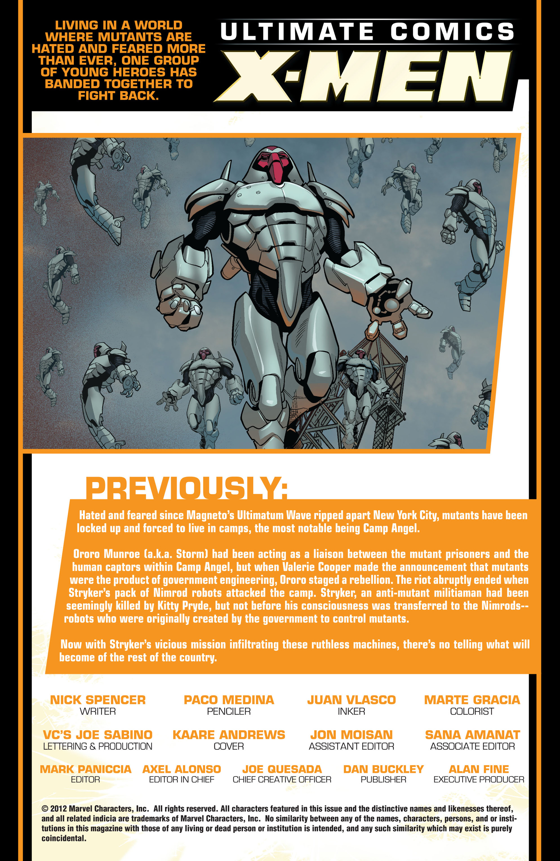 Read online Ultimate Comics X-Men comic -  Issue #11 - 2